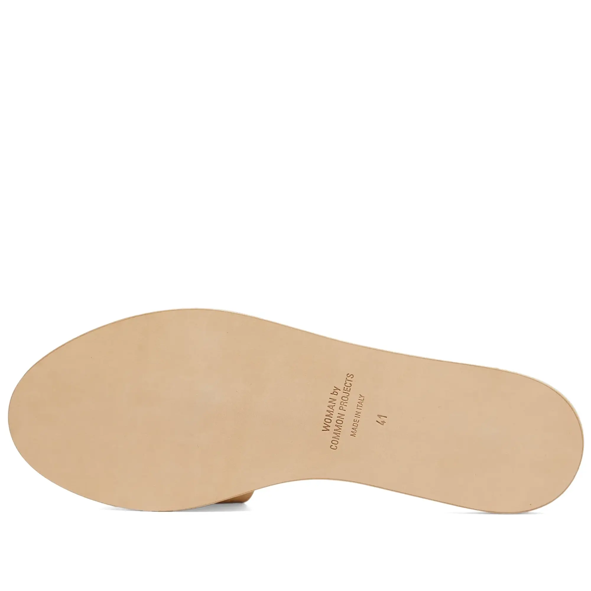Woman by Common Projects Women's Suede Slides Tan