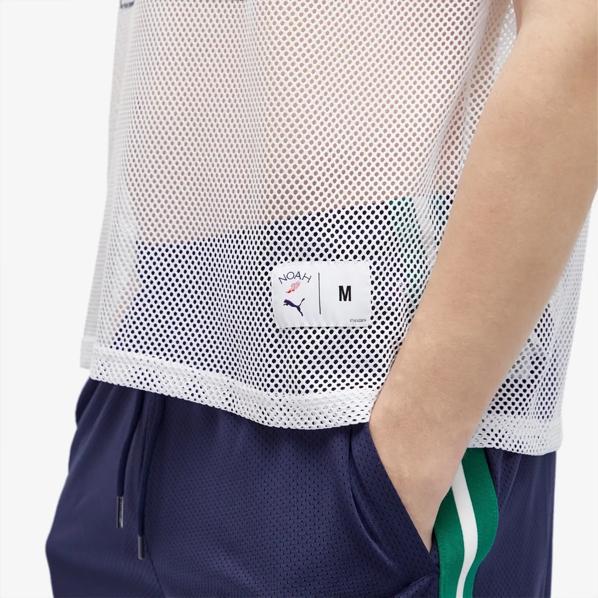 Puma Men's x NOAH Mesh Practice Top Puma Men's White