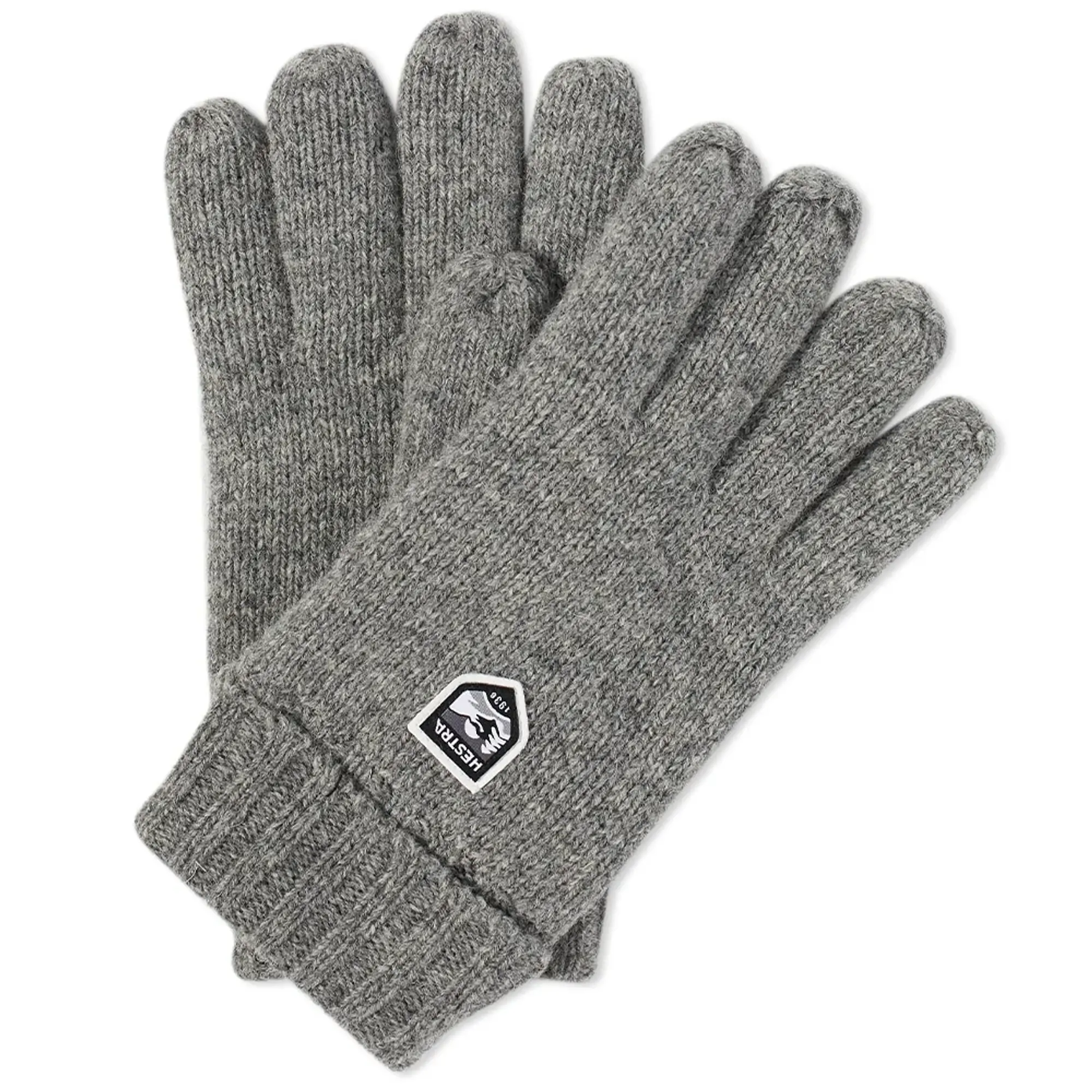 Hestra Men's Basic Wool Glove Grey