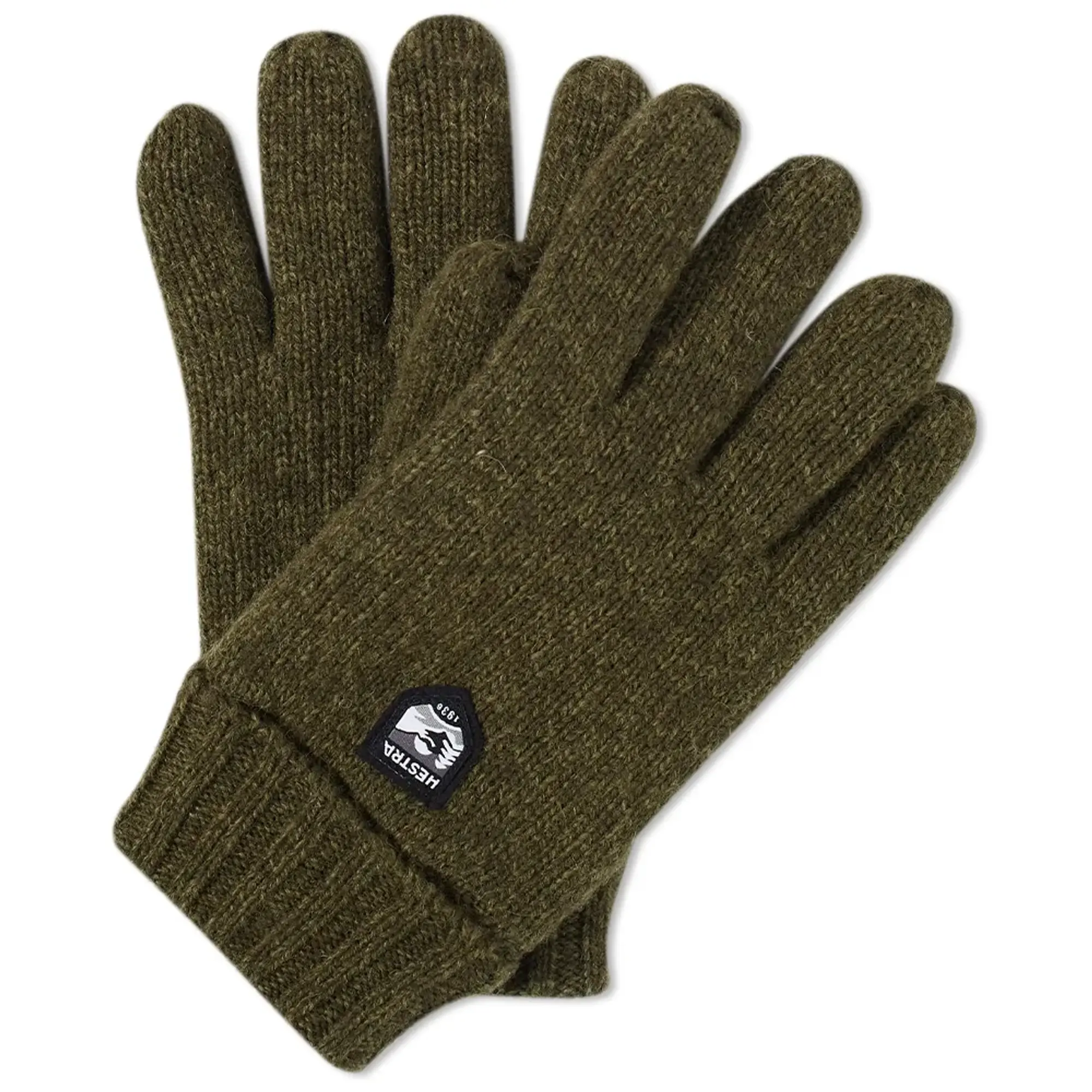 Hestra Men's Basic Wool Glove Olive