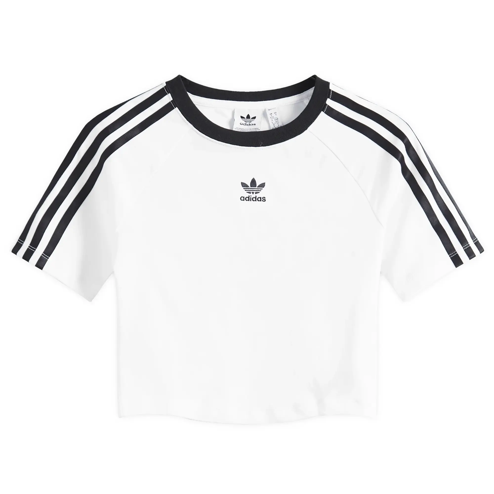 adidas Originals 3-Stripes Baby T-Shirt - White - Womens