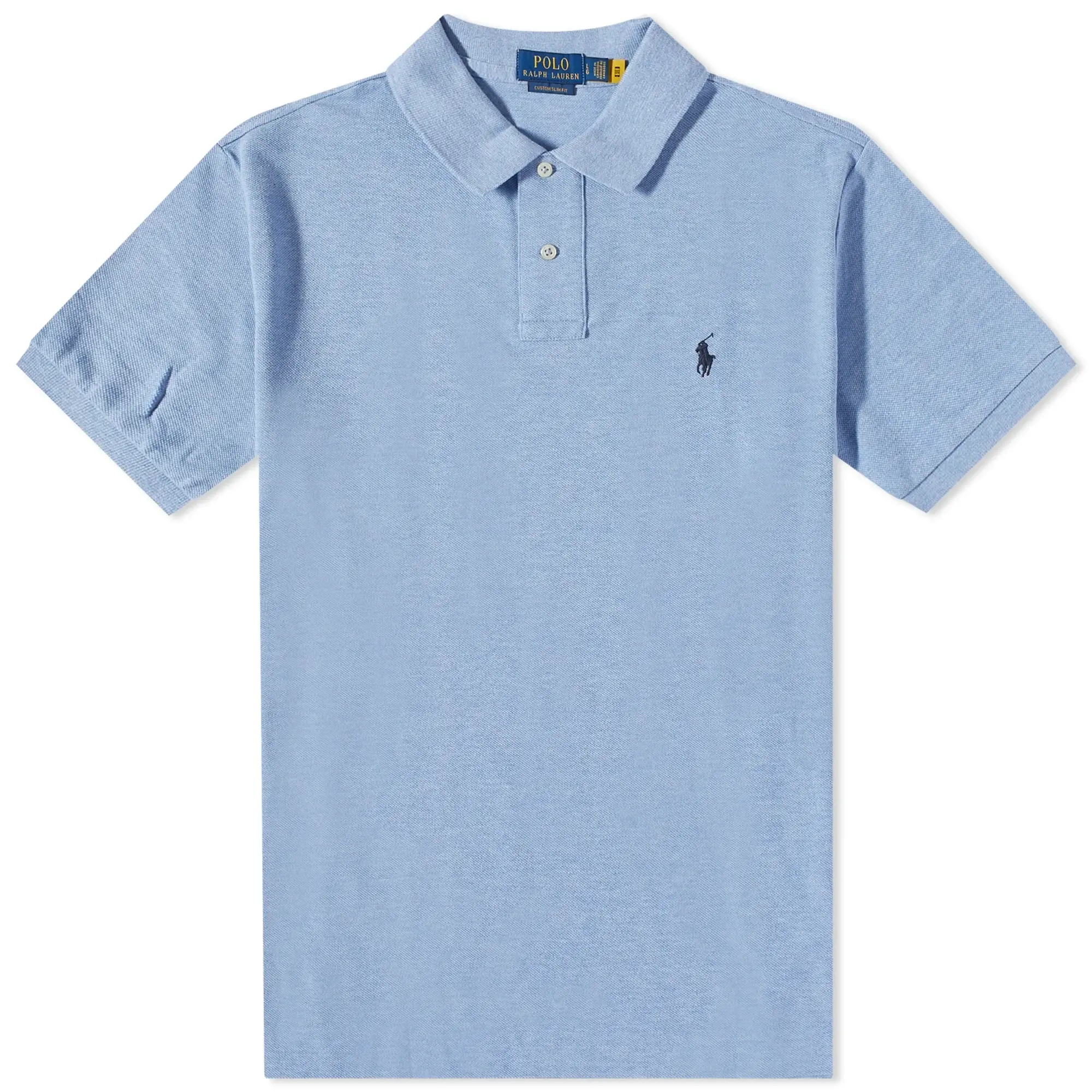 Polo Ralph Lauren Men's Custom Fit Polo Jamaica Heather