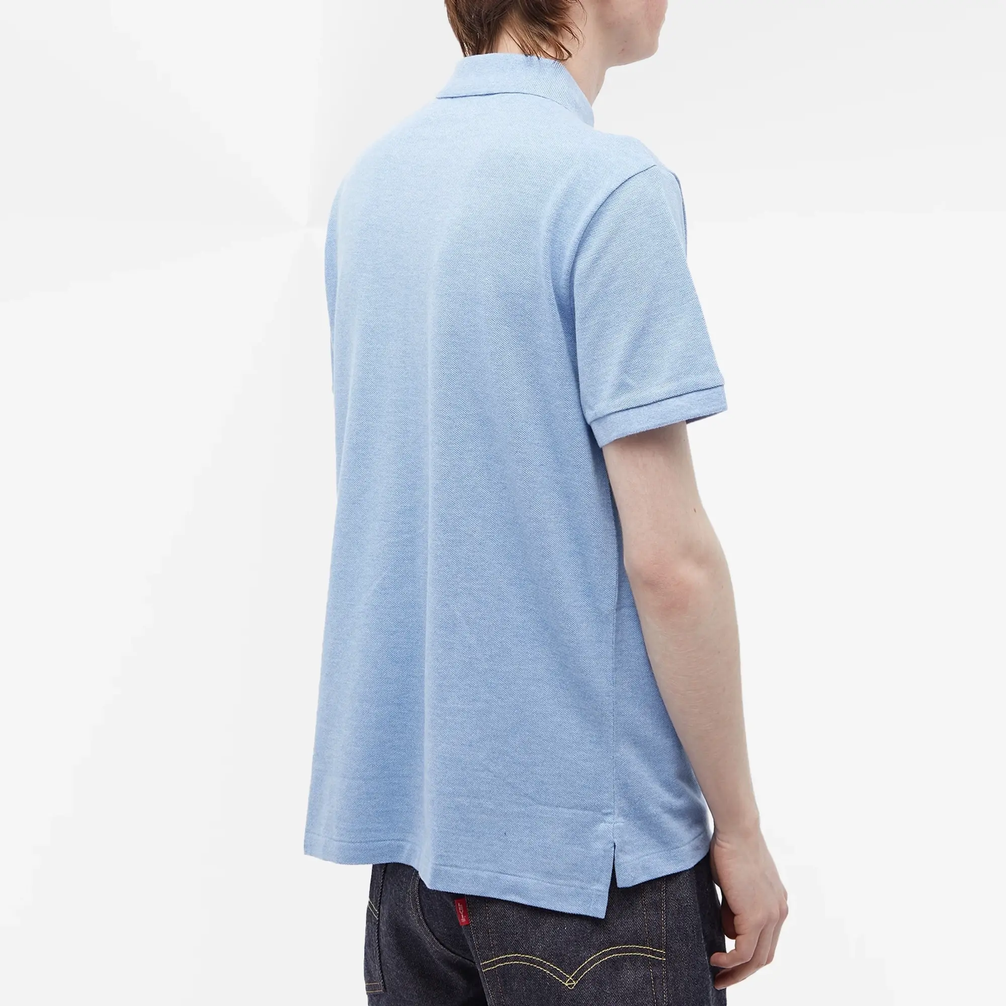 Polo Ralph Lauren Men's Custom Fit Polo Jamaica Heather