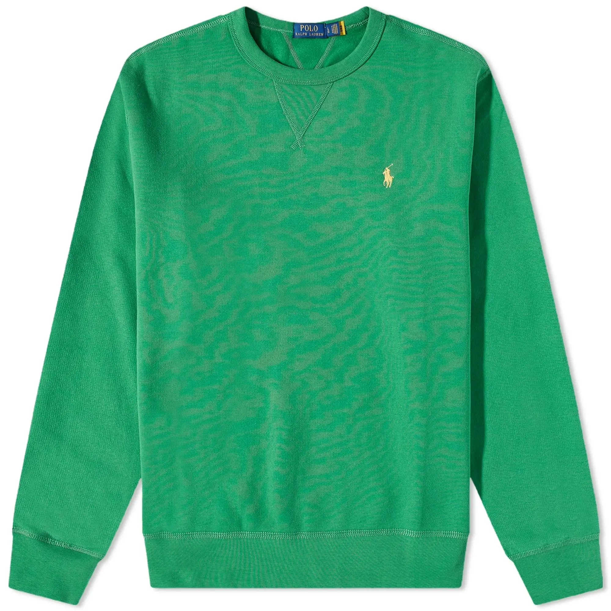 Polo Ralph Lauren Men s Vintage Fleece Crew Sweat Lifeboat Green 710766772049 FOOTY.COM