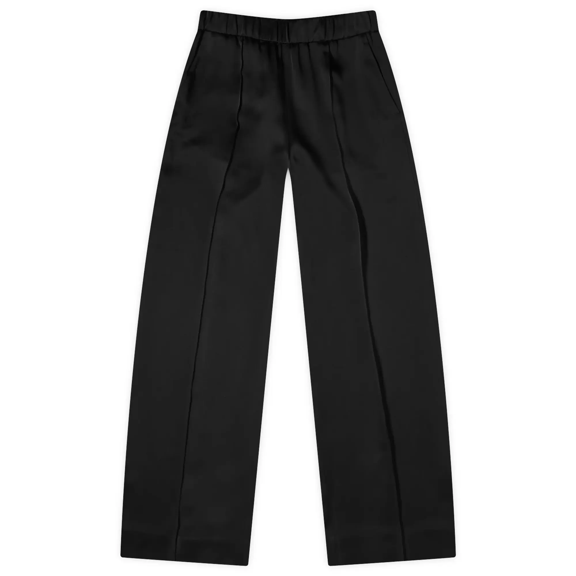 Jil Sander Women's Track Inspired Relaxed Pant Black