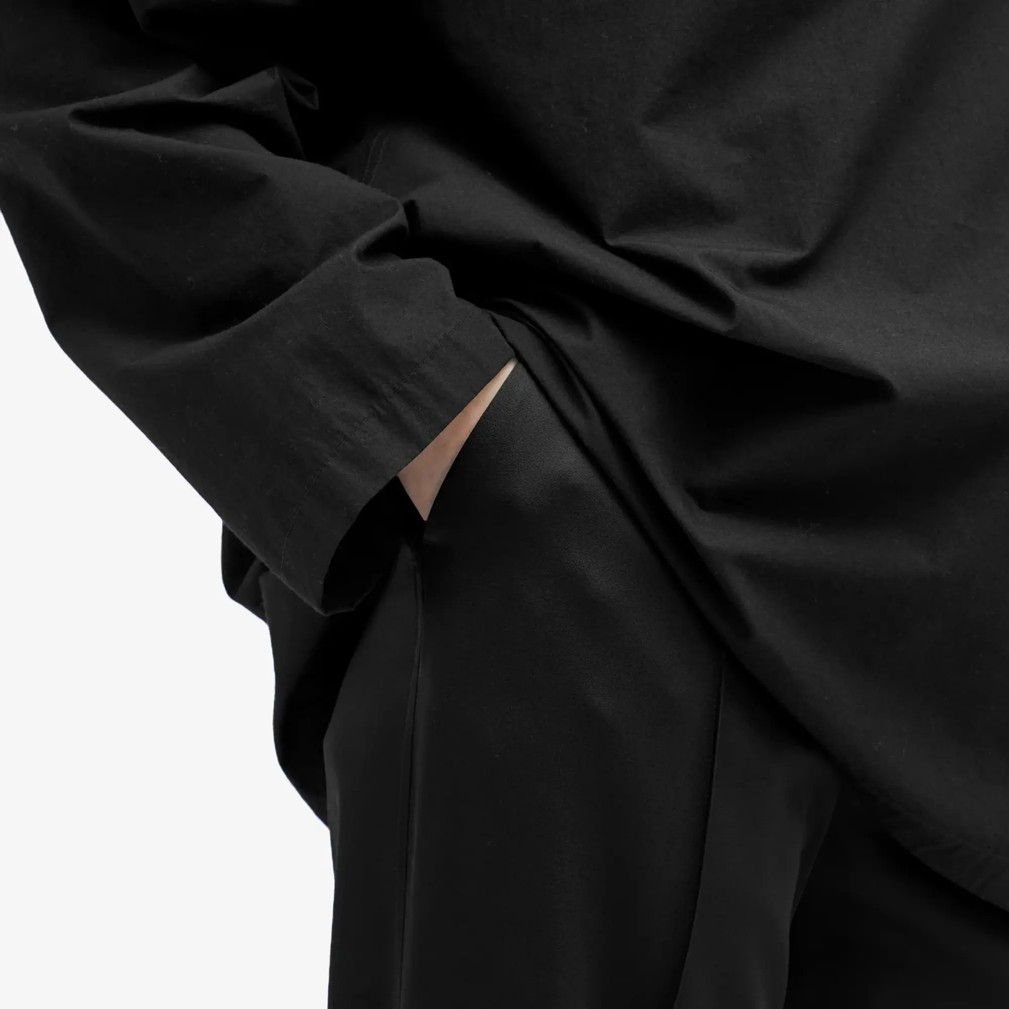 Jil Sander Women's Track Inspired Relaxed Pant Black
