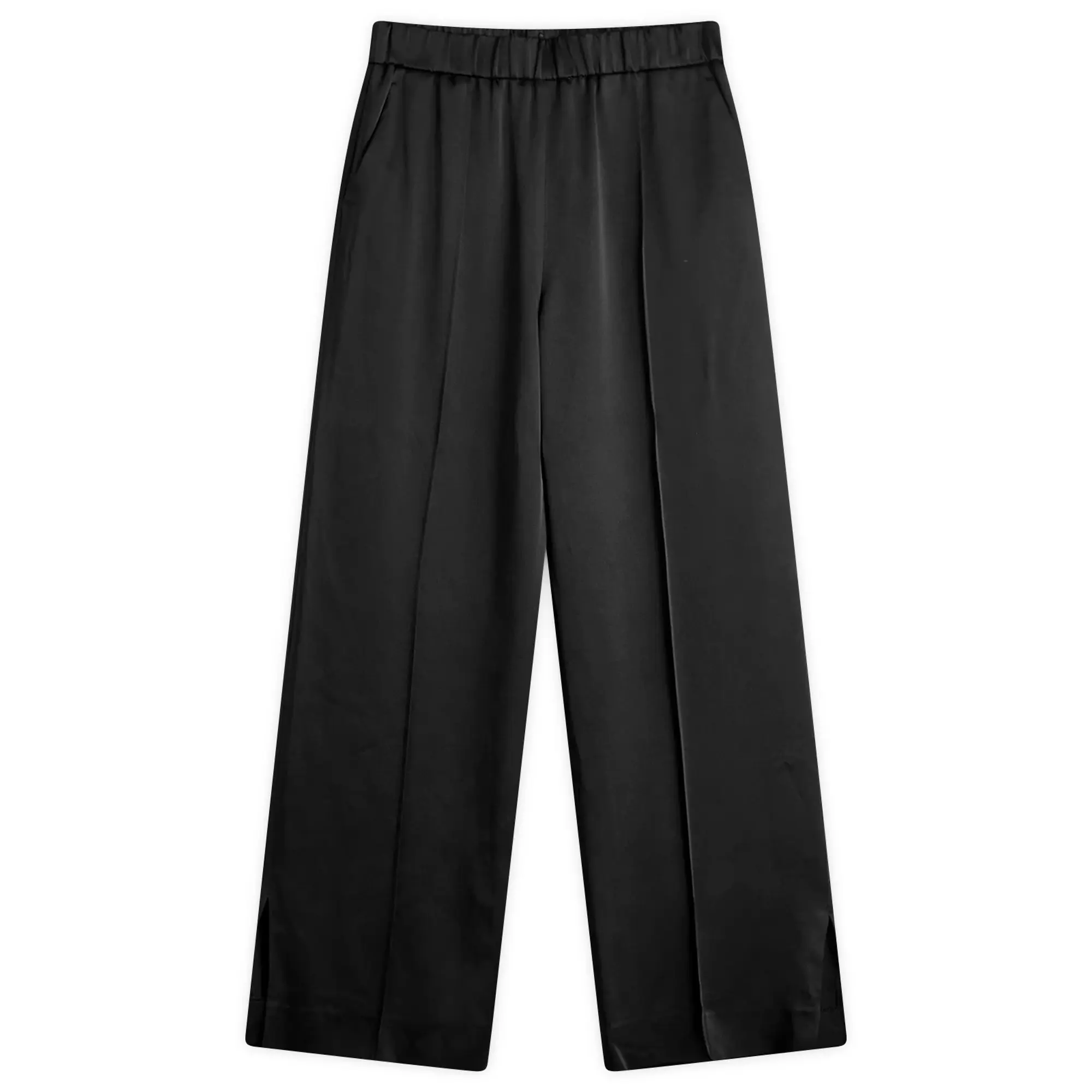 Jil Sander Women's Track Inspired Relaxed Pant Black