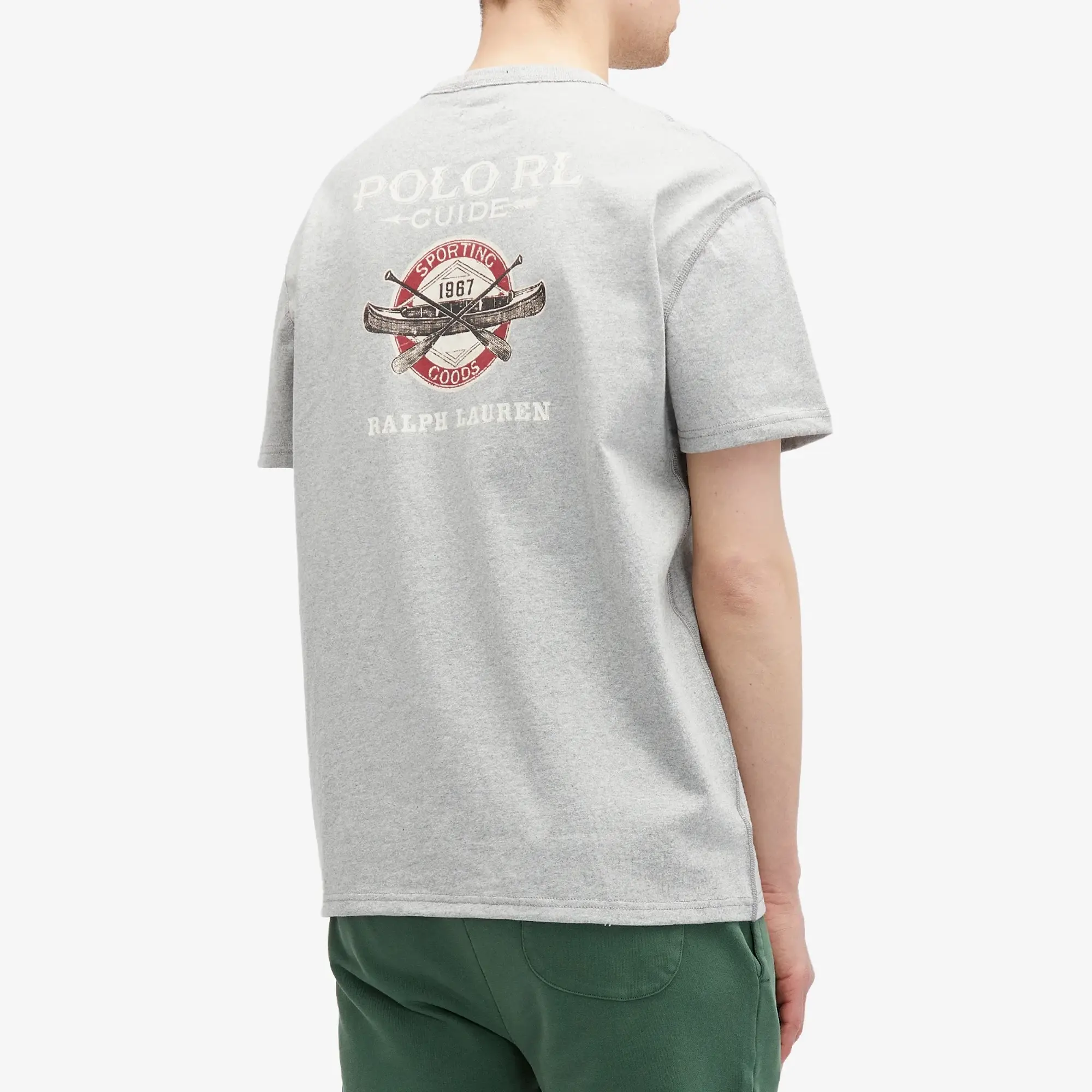 END. x Polo Ralph Lauren Men's Sporting Goods T-Shirt Andover Heather