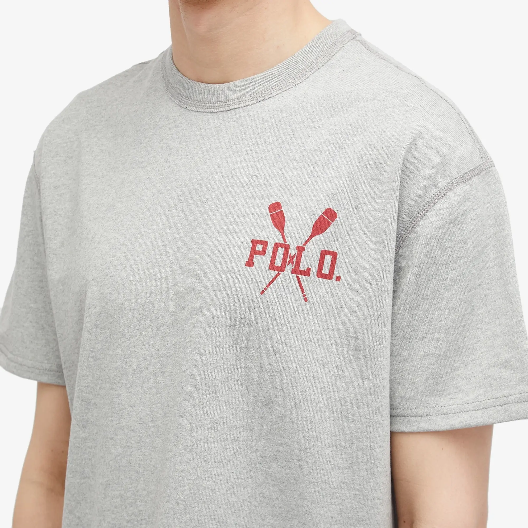 END. x Polo Ralph Lauren Men's Sporting Goods T-Shirt Andover Heather