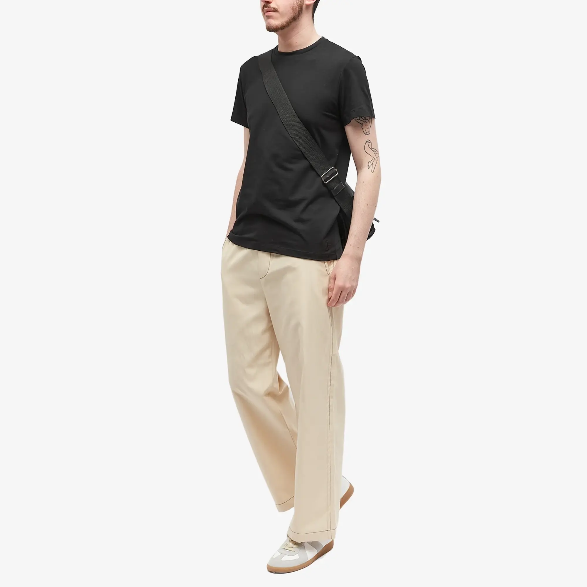 Jil Sander Men's Plus Regular Fit T-Shirt Black