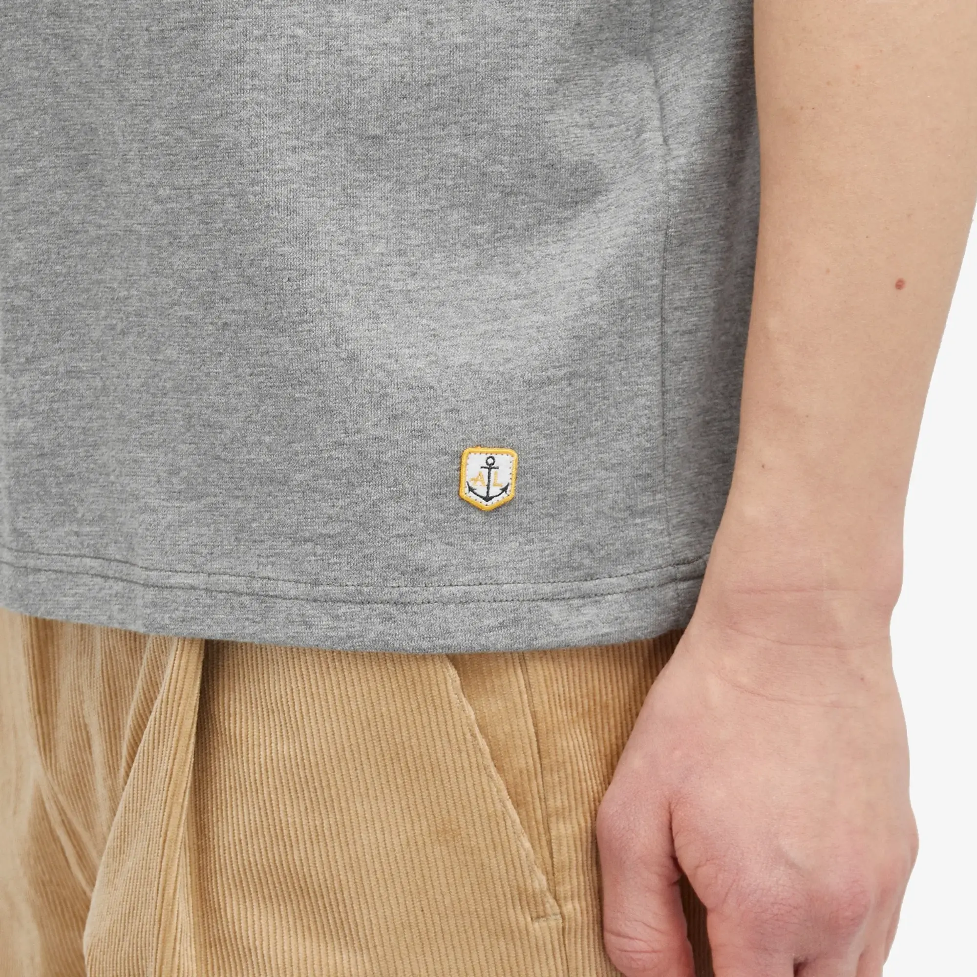 Armor-Lux Men's 70990 Classic T-Shirt Misty Grey