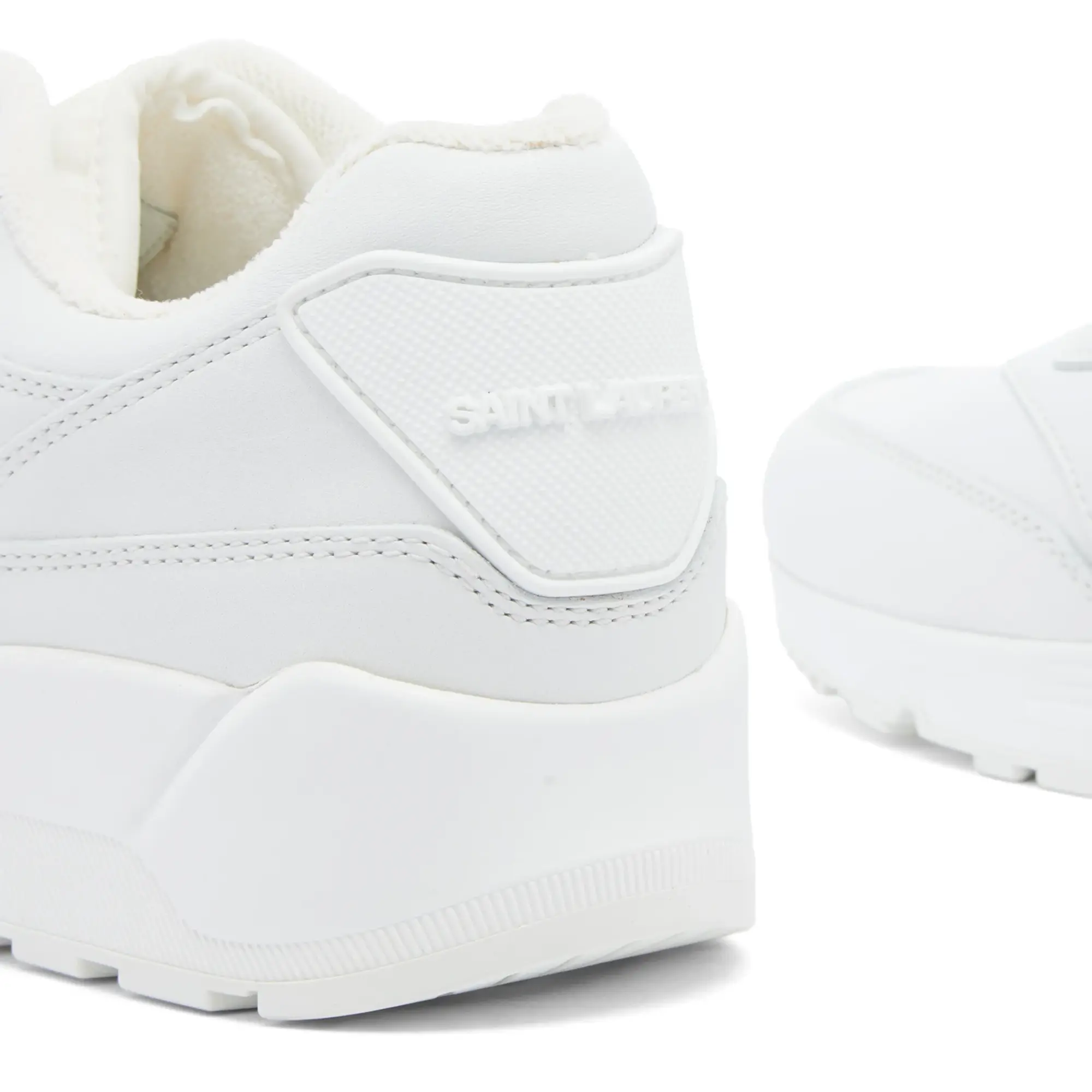 Saint Laurent Men's Bump Low Top Sneaker Optic White