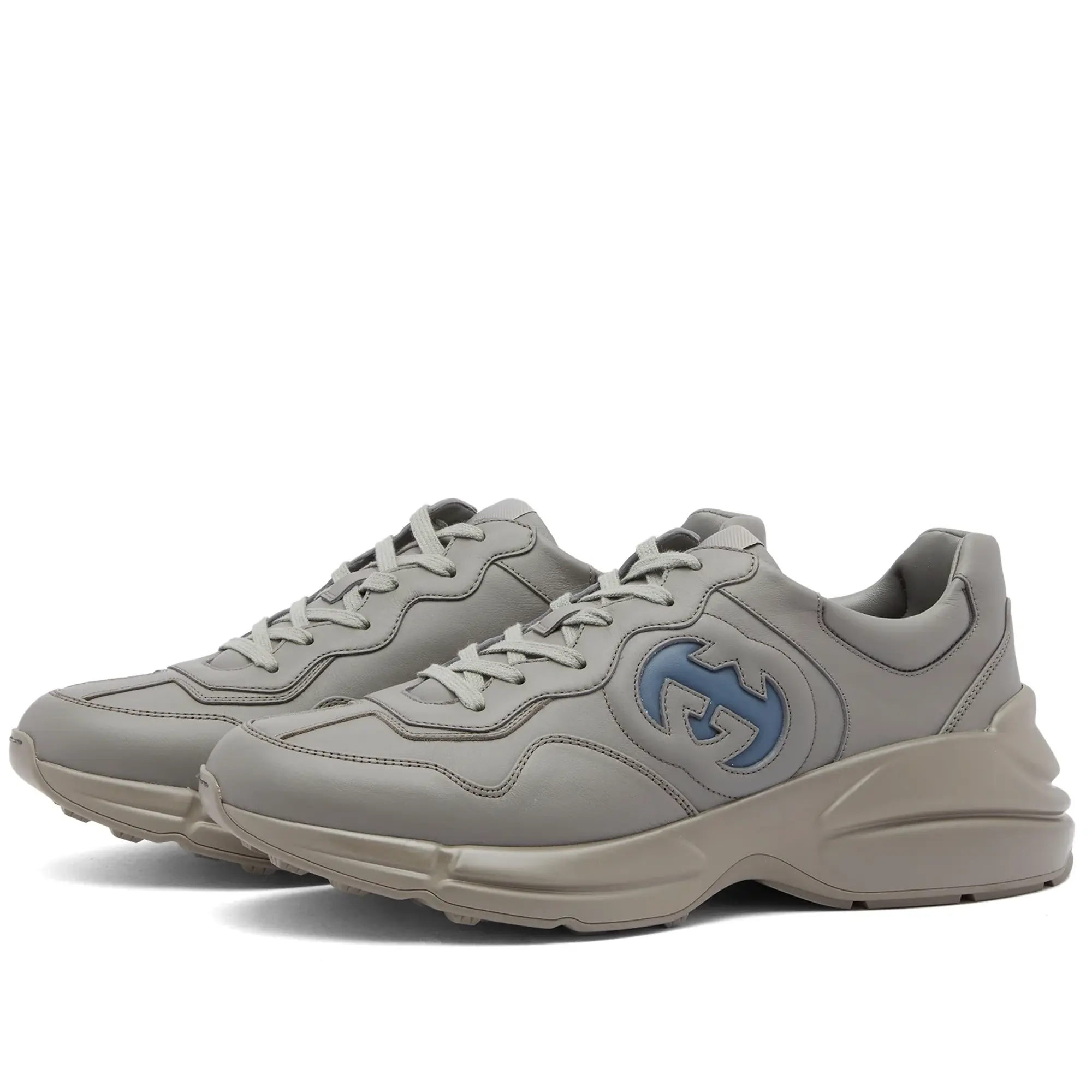 Gucci Men's Rhyton Sneaker Grey