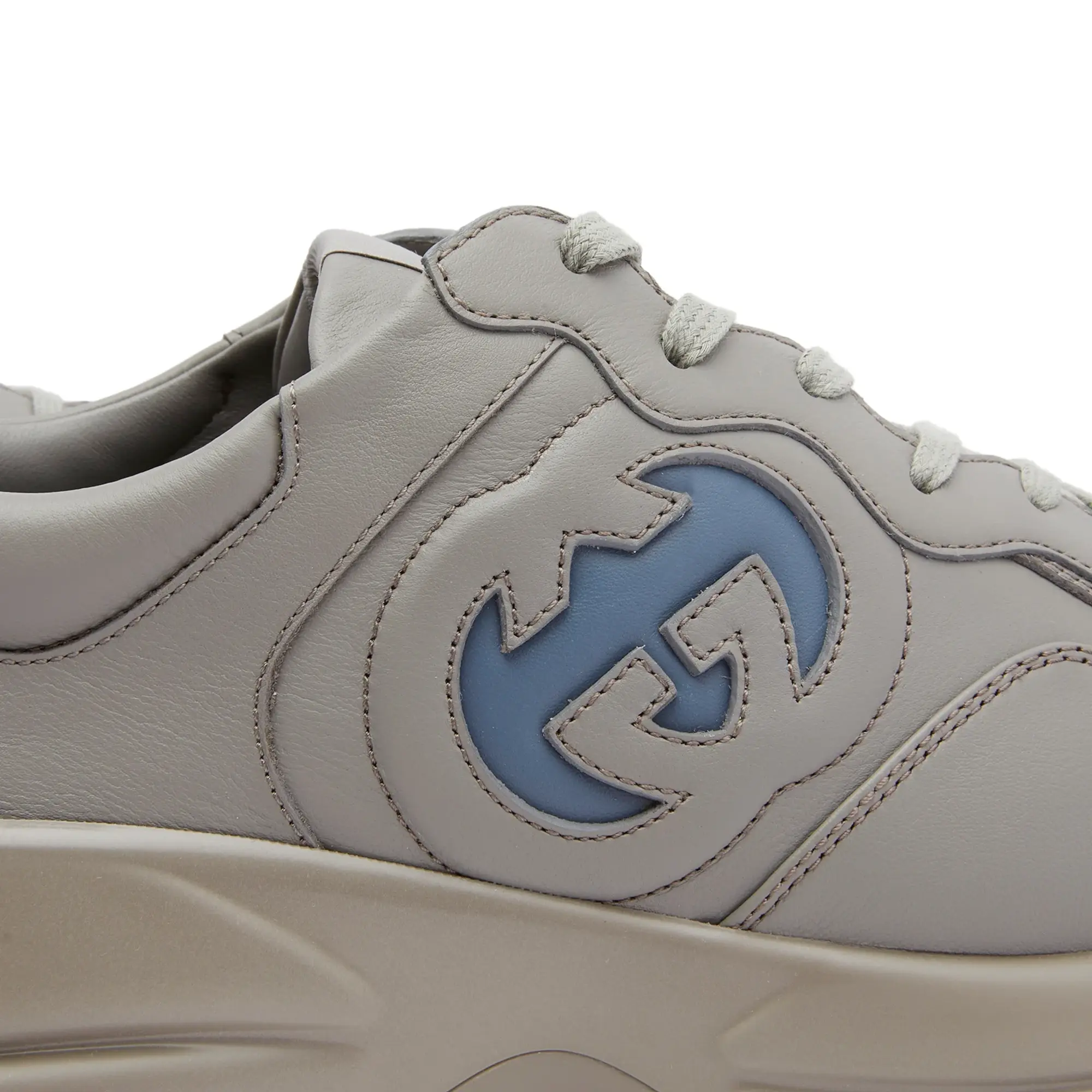 Gucci Men's Rhyton Sneaker Grey