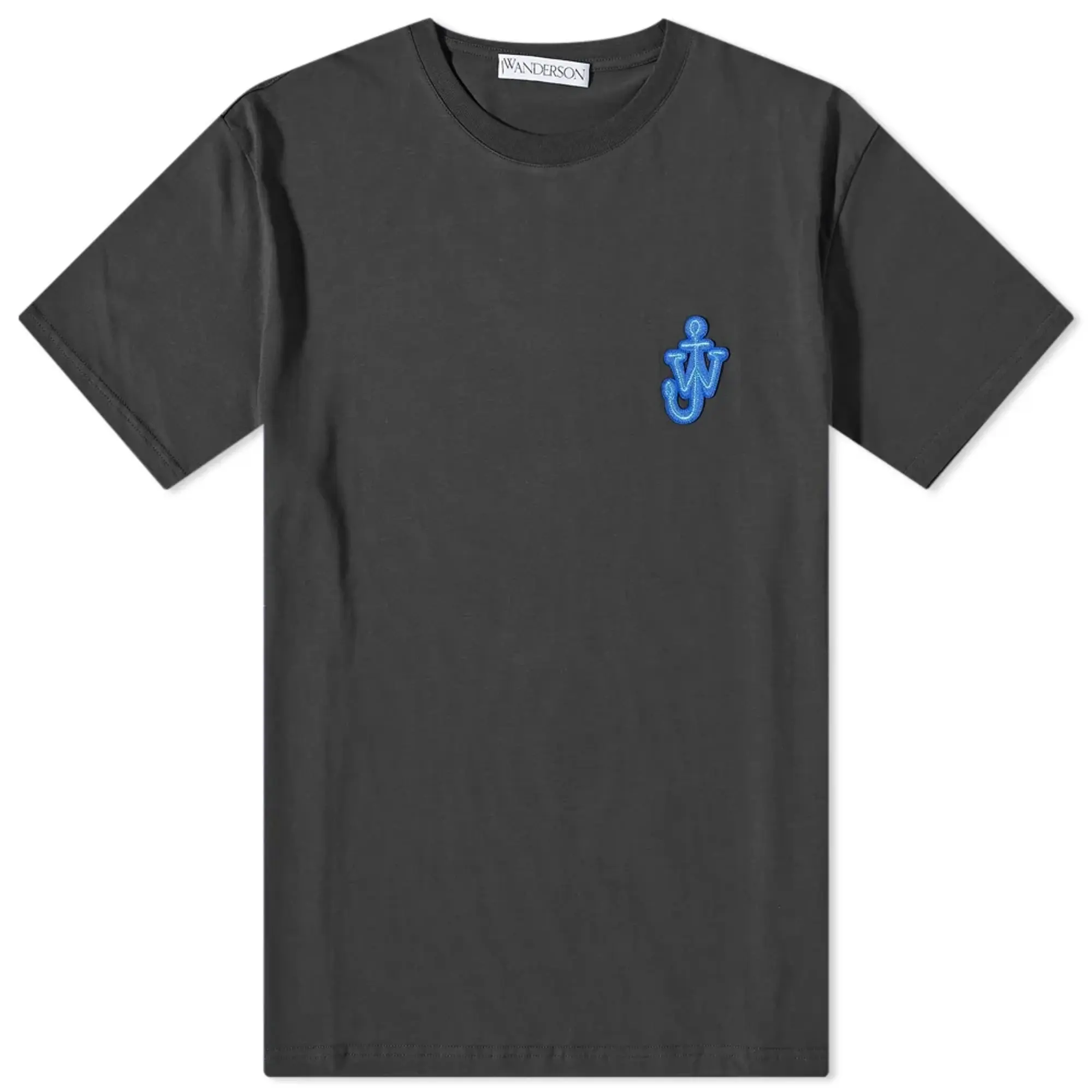 Jw Anderson Anchor Patch Tee Men Shortsleeves Black