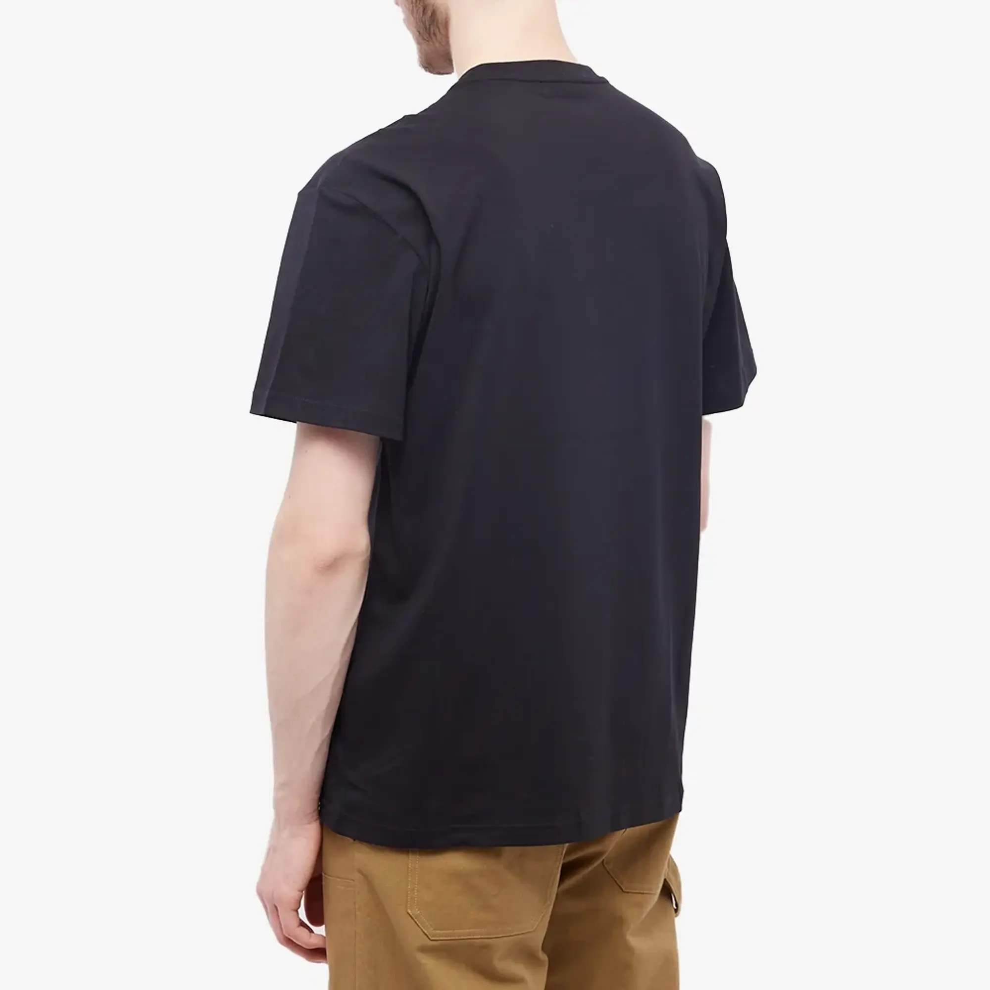 Jw Anderson Anchor Patch Tee Men Shortsleeves Black