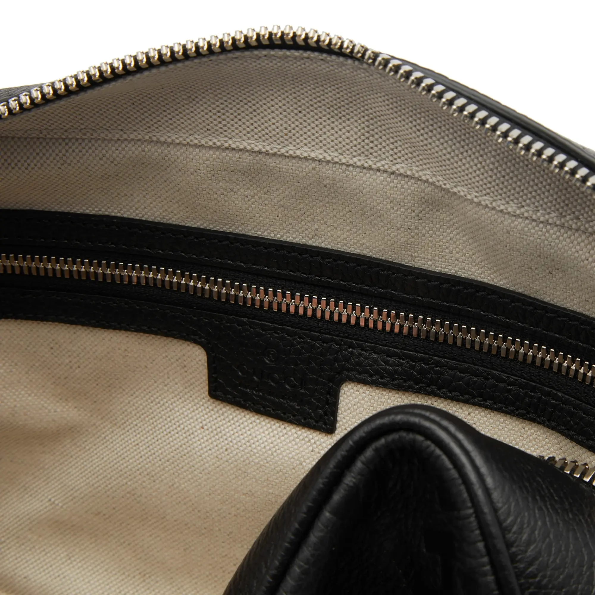 Gucci Men's Jumbo GG Camera Bag Black