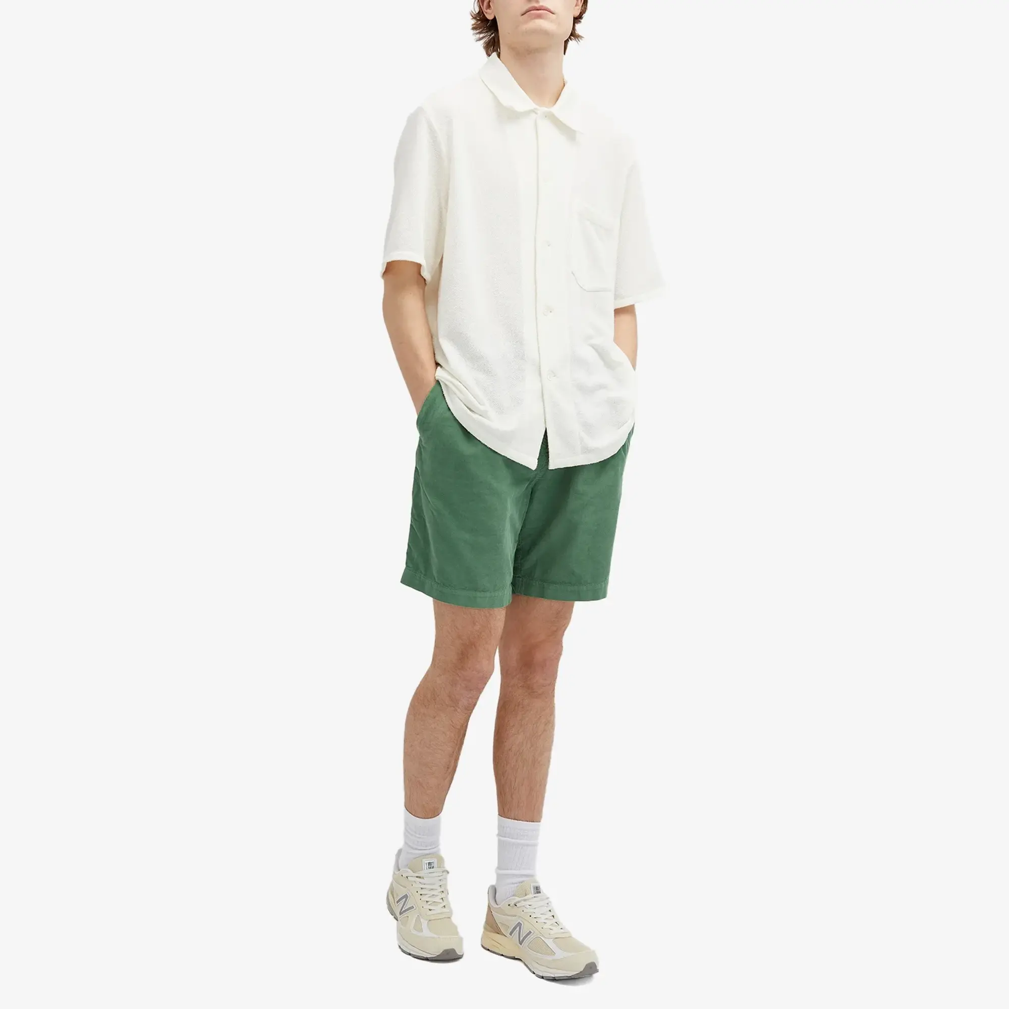 Kestin Men's Inverness Shorts Fern Needle Cord