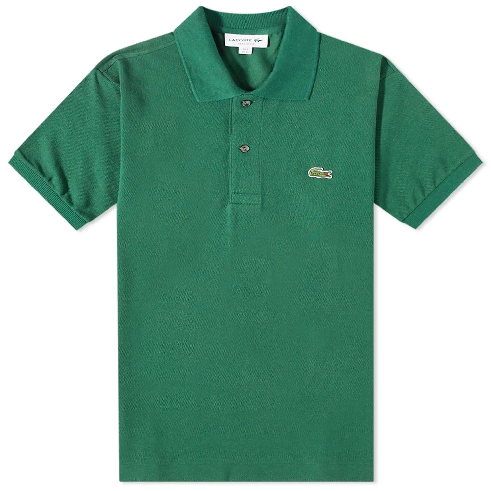 Lacoste Classic Fit L.12.12 Original Piqué Polo Shirt - Pine Green