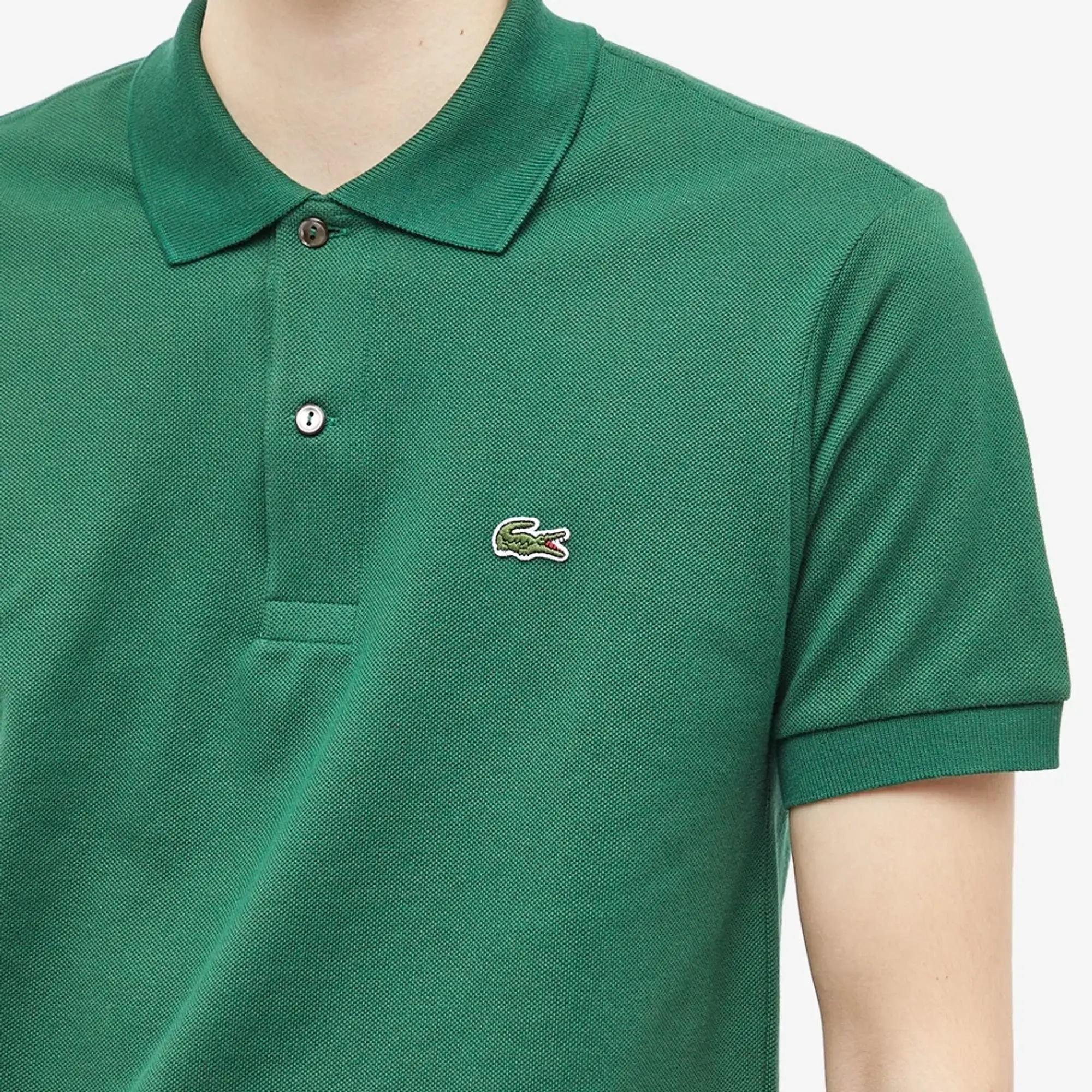 Lacoste Classic Fit L.12.12 Original Piqué Polo Shirt - Pine Green