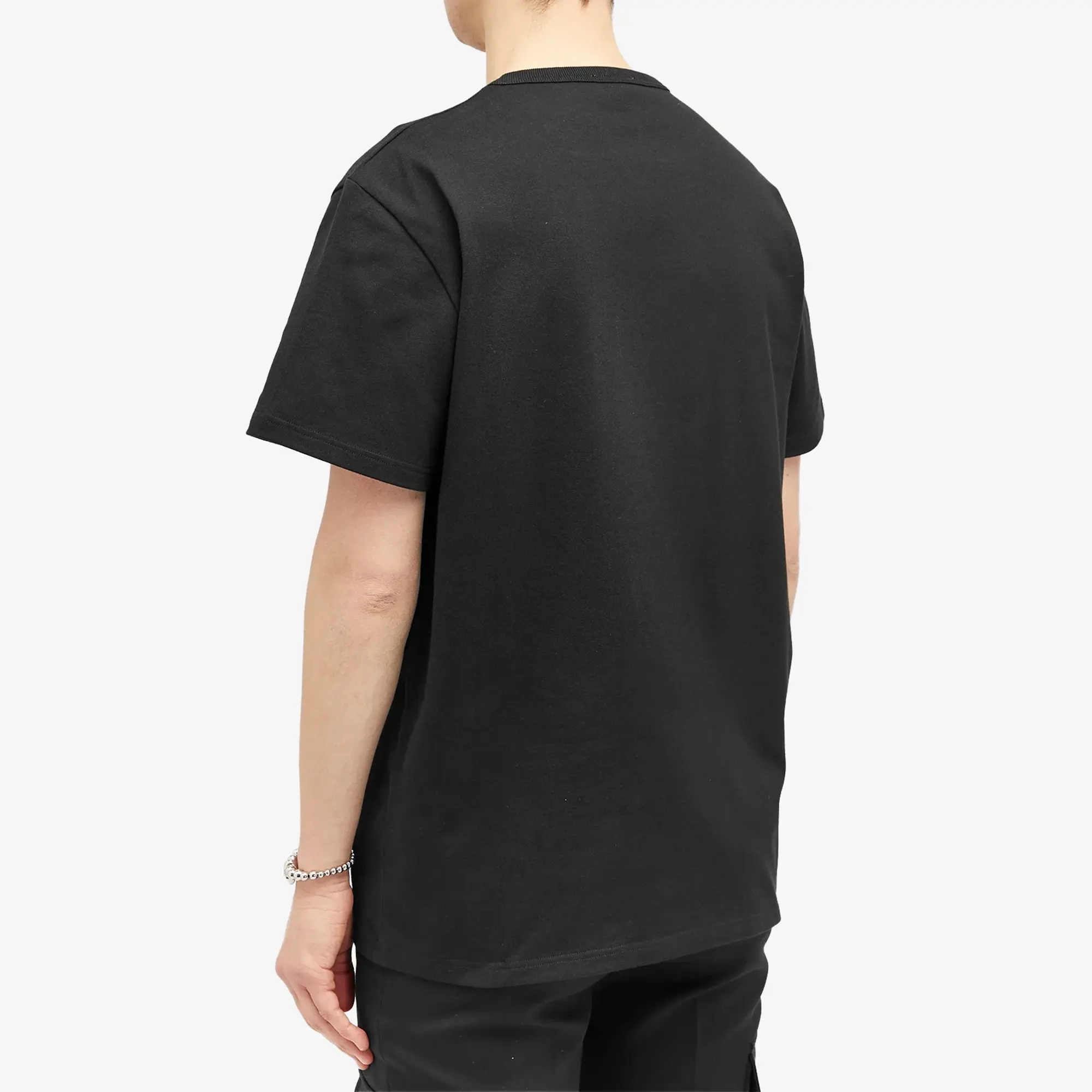 Alexander McQueen Men's Seal Logo T-Shirt Black