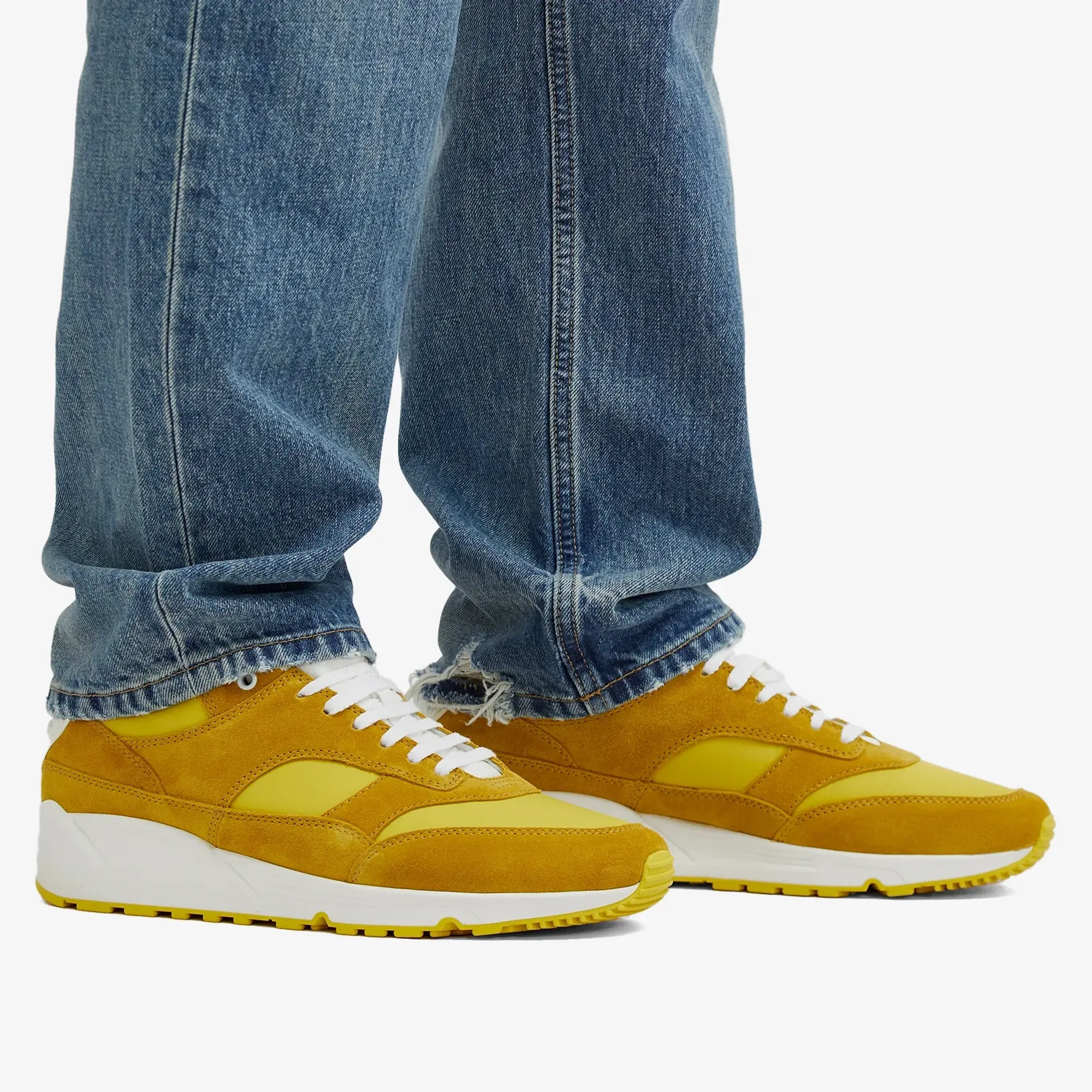 Saint Laurent Men's Bump Cin 15 Sneaker Yellow