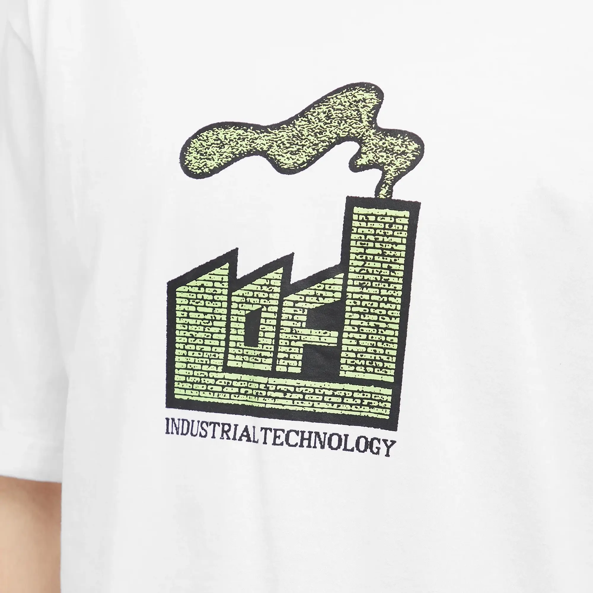 Lo-Fi Men's Plume T-Shirt White