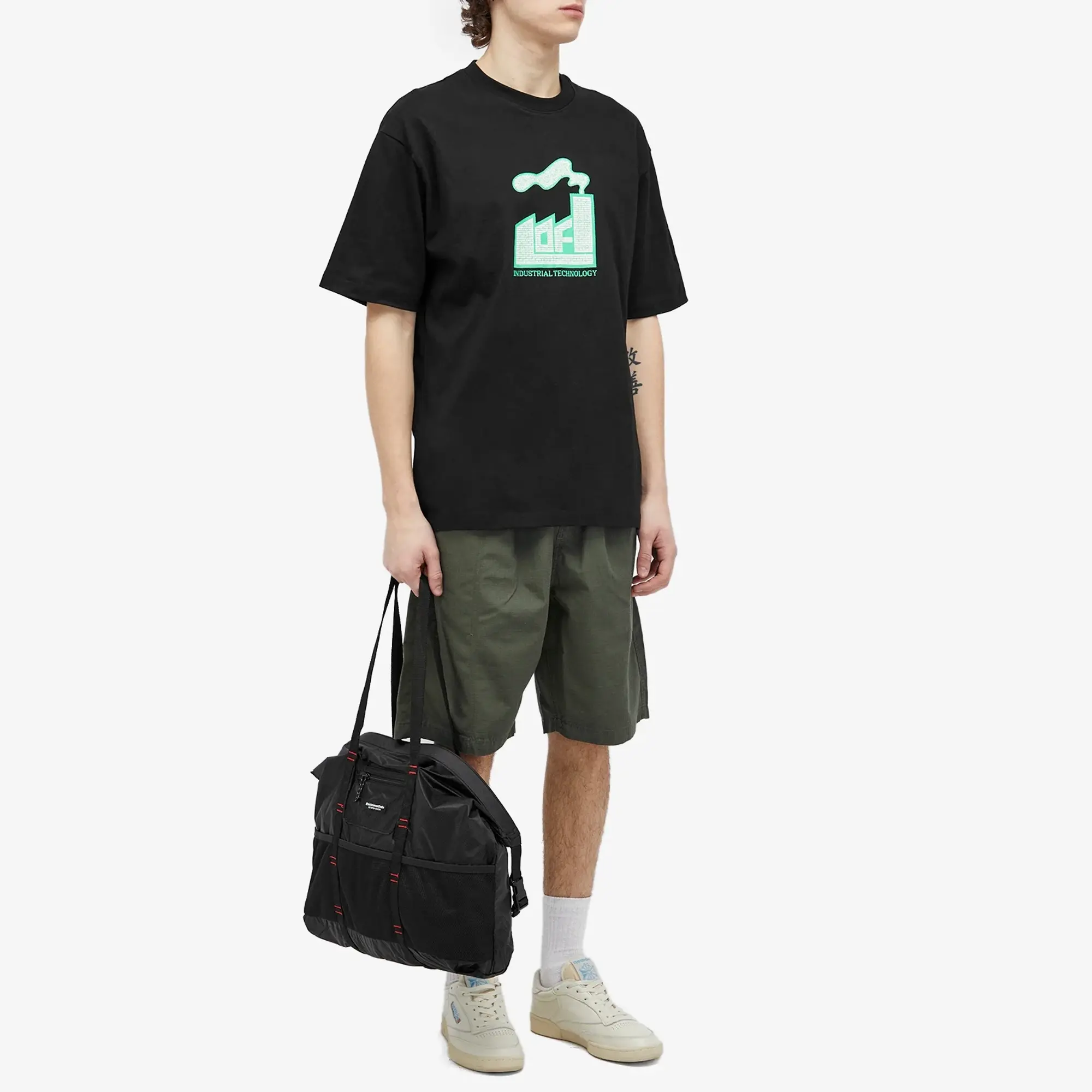 Lo-Fi Men's Plume T-Shirt Black