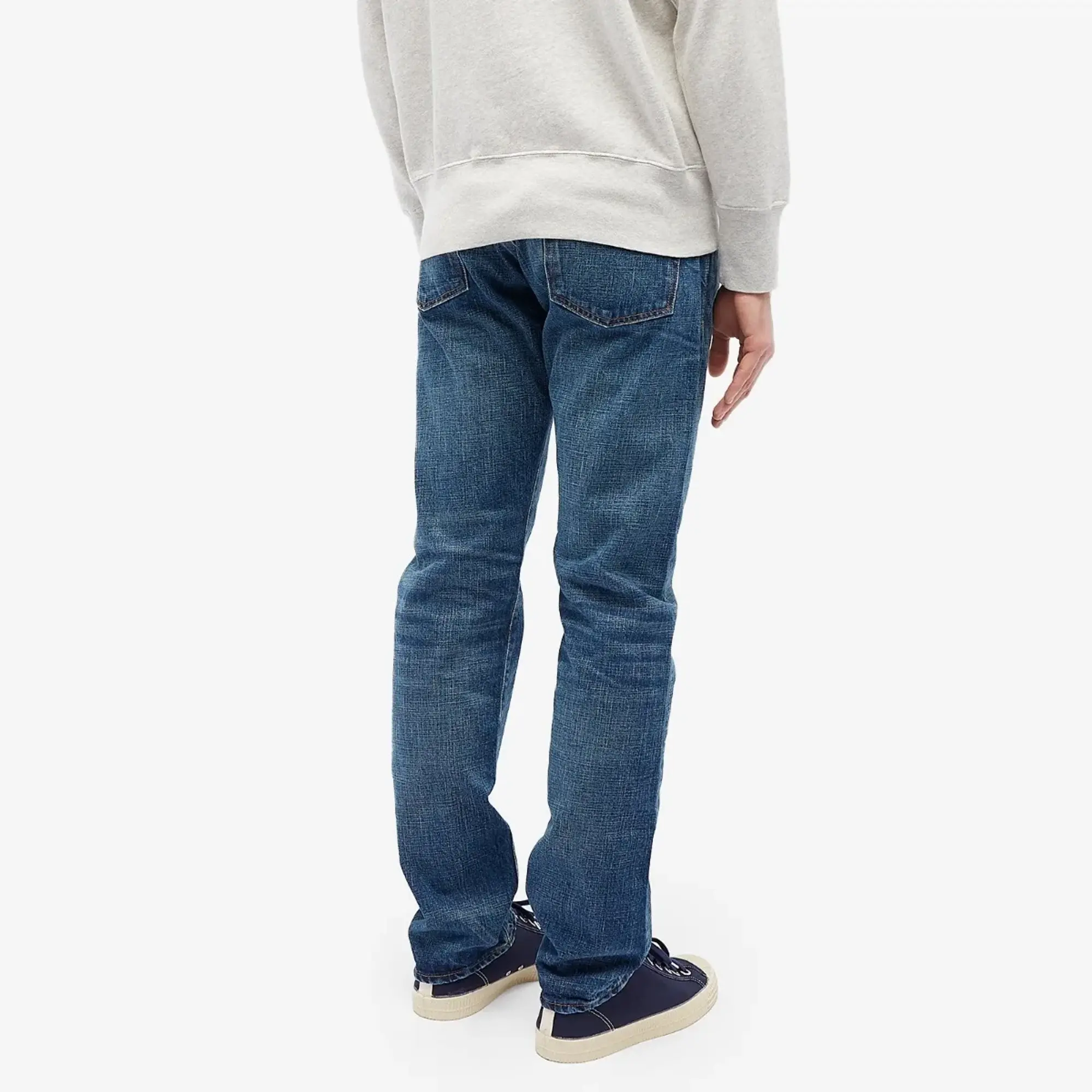 RRL Slim Fit Hillsview Selvedge Jeans - Blue