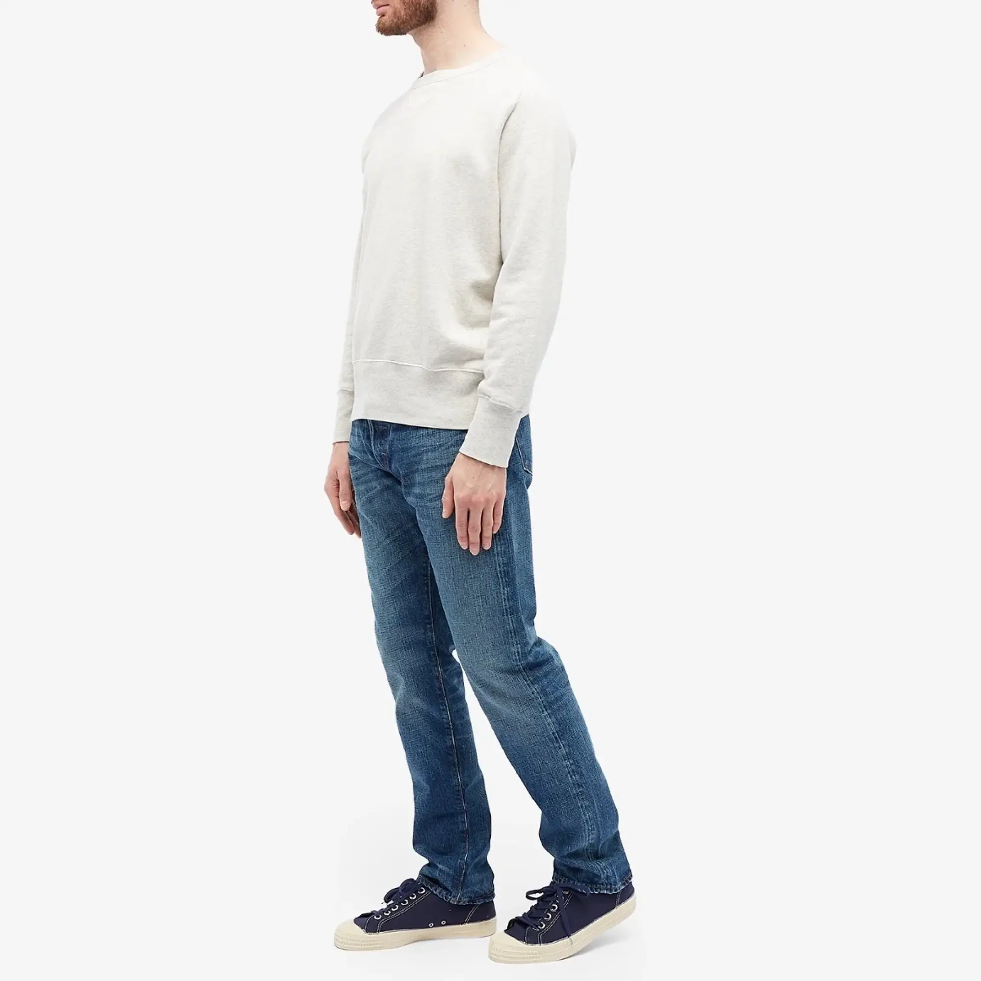 RRL Slim Fit Hillsview Selvedge Jeans - Blue
