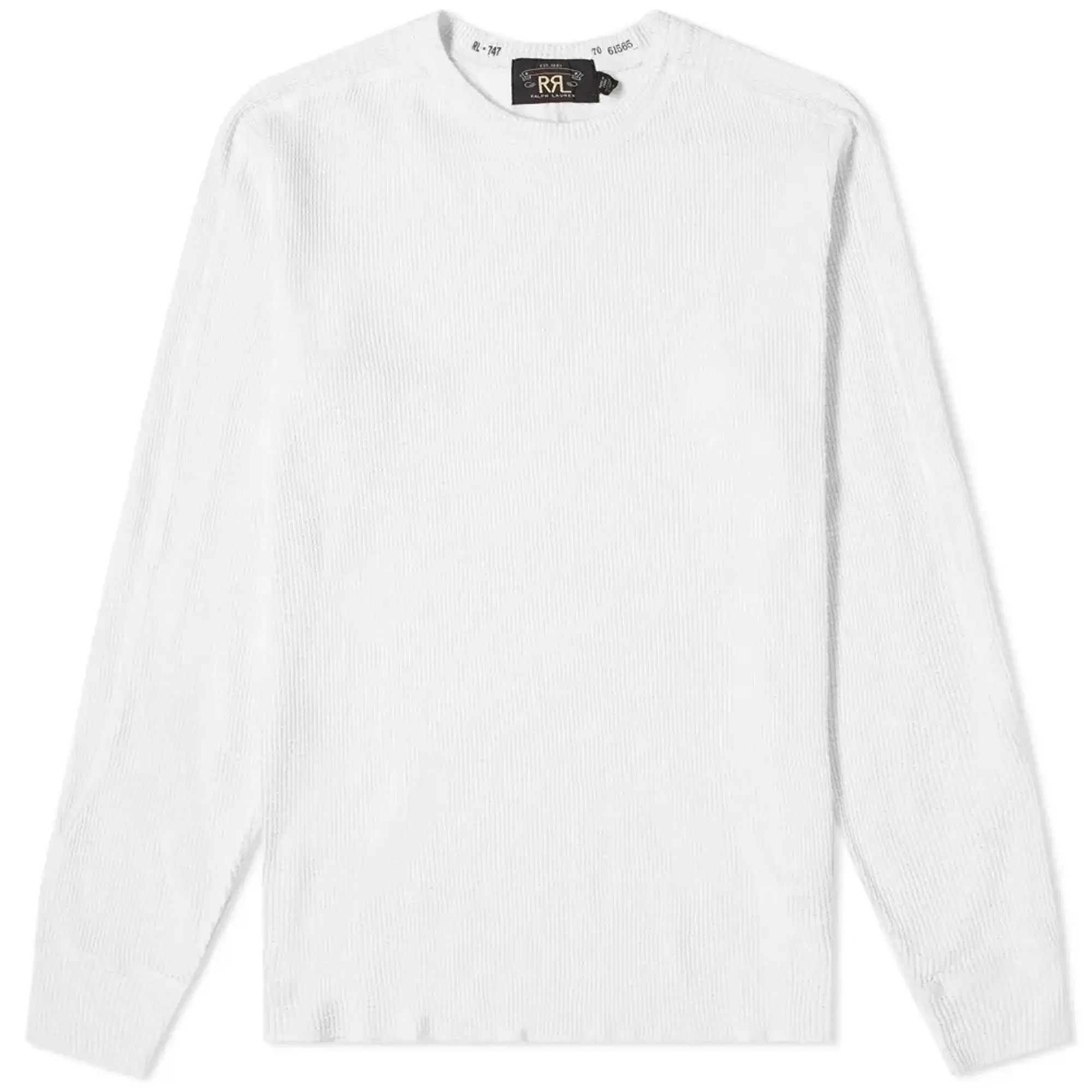 Ralph Lauren RRL Men's Long Sleeve T-Shirt Paper White