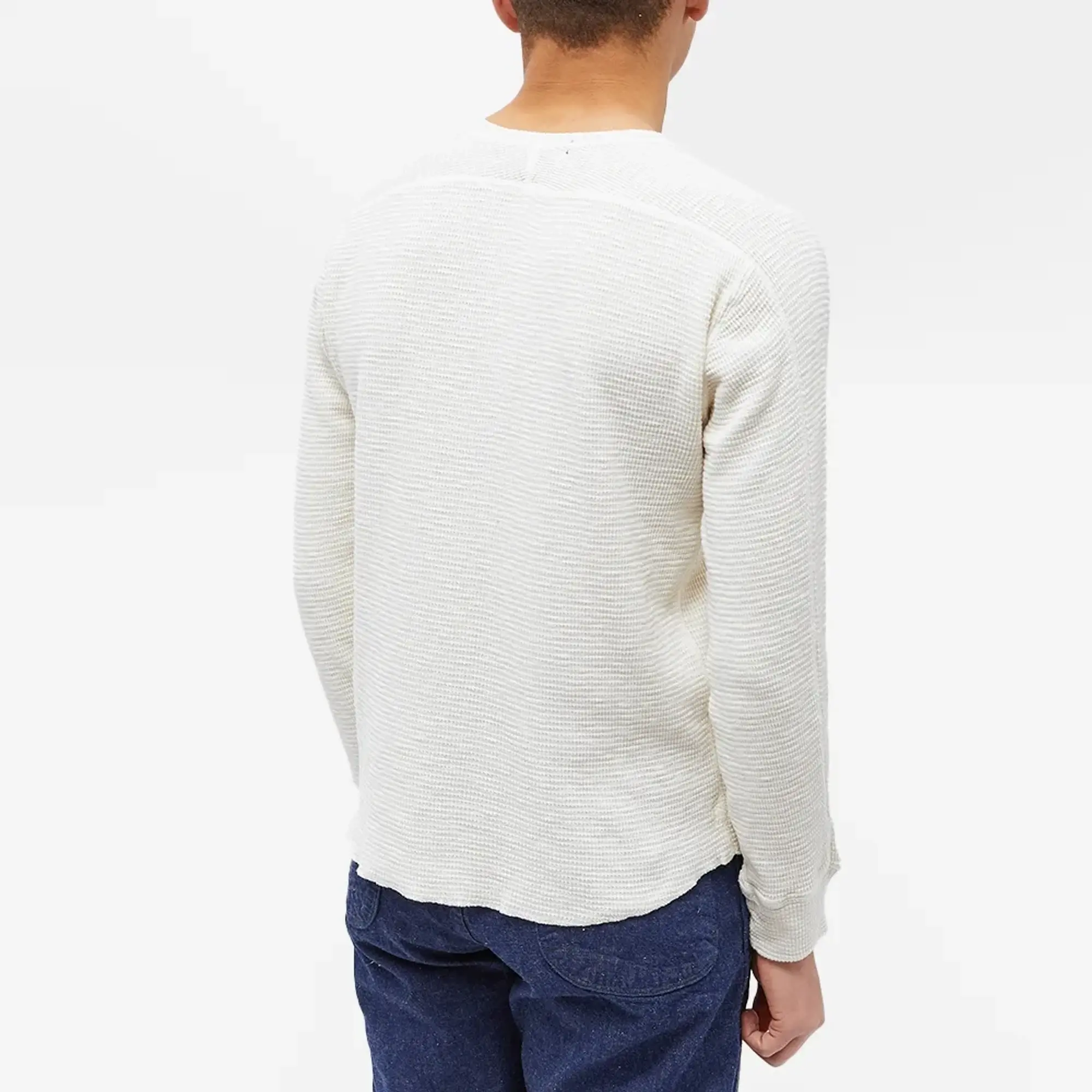Ralph Lauren RRL Men's Long Sleeve T-Shirt Paper White