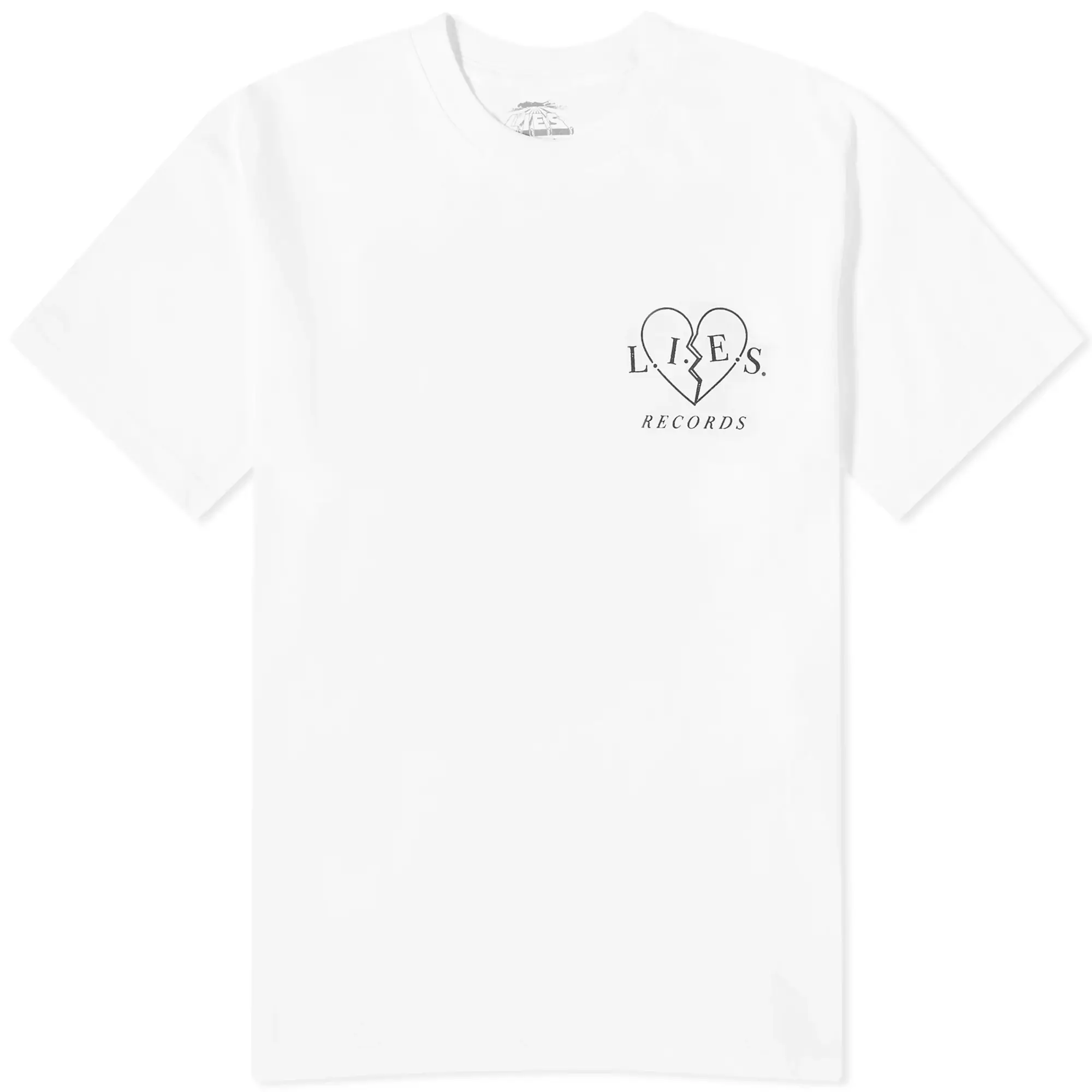 L.I.E.S. Records Men's Tangled Trap T-Shirt White