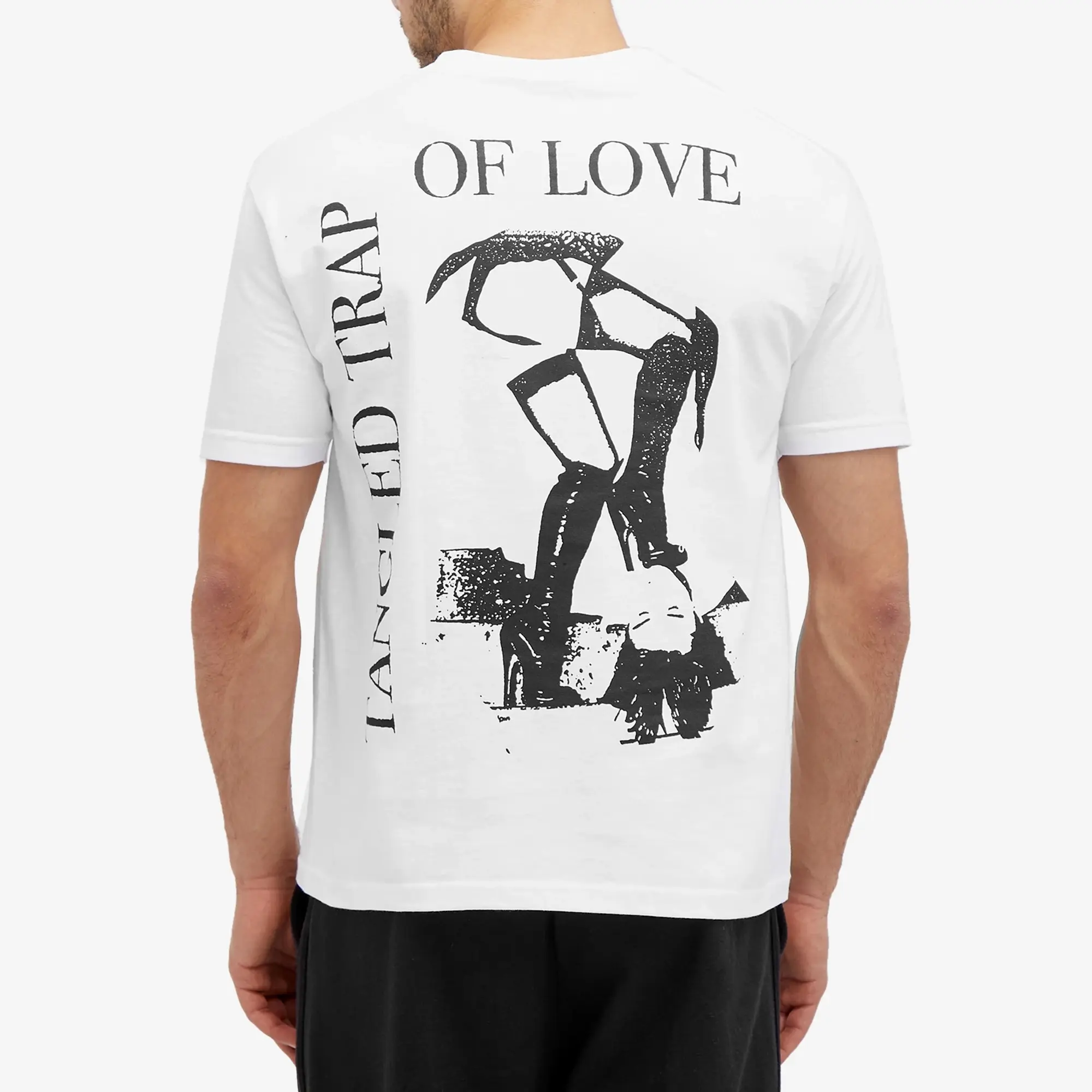 L.I.E.S. Records Men's Tangled Trap T-Shirt White