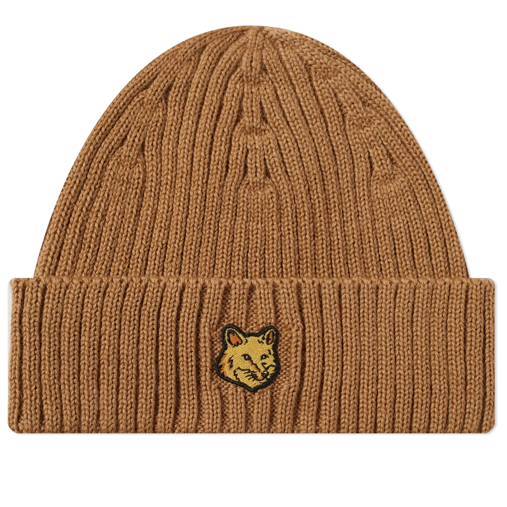 Ribbed Beanie Kitsune Beanie Maison Kitsuné Maison Kitsune Fox