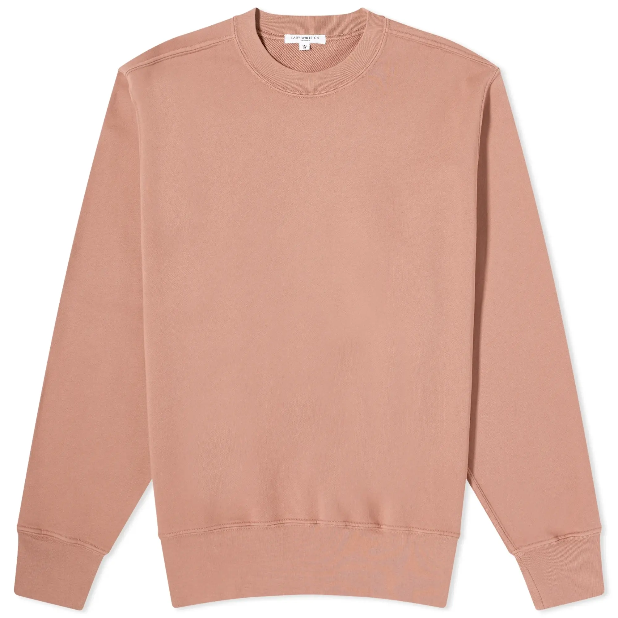 Lady White Co. Men's Relaxed Crew Sweatshirt Deep Mauve