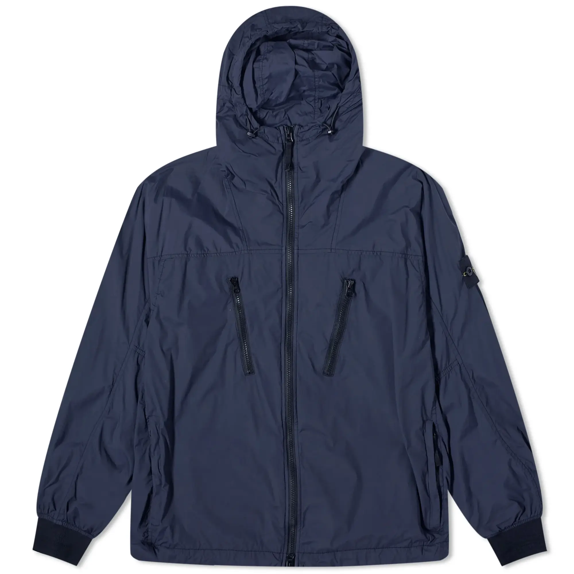 Stone Island Men's Skin Touch Nylon-TC Packable Jacket Navy
