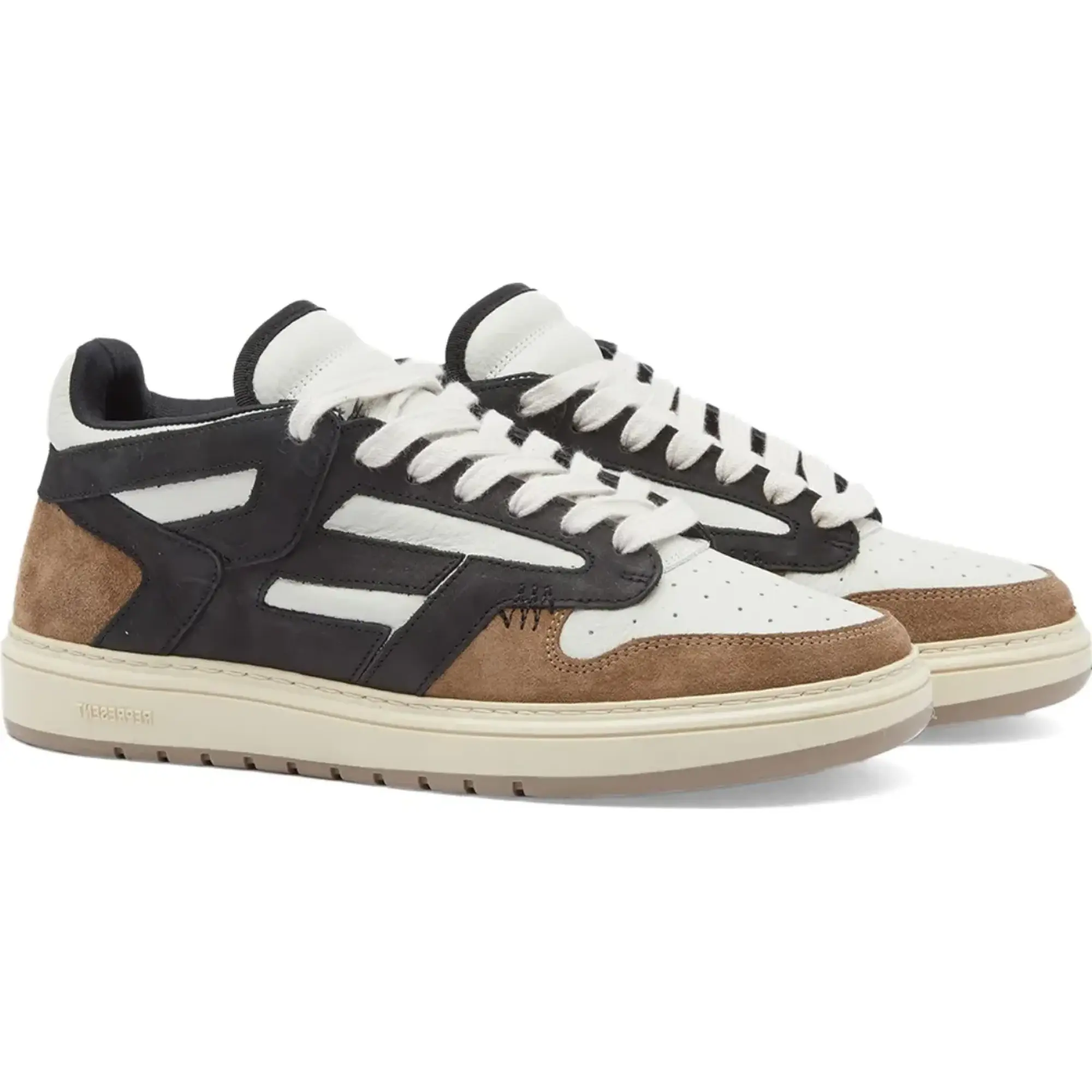 スニーカー REPRESENT SS23 SNEAKER REPTOR LOW (M12049_255) New REPRESENT Clo Reptor Low Sneaker - Black/Cobalt Blue