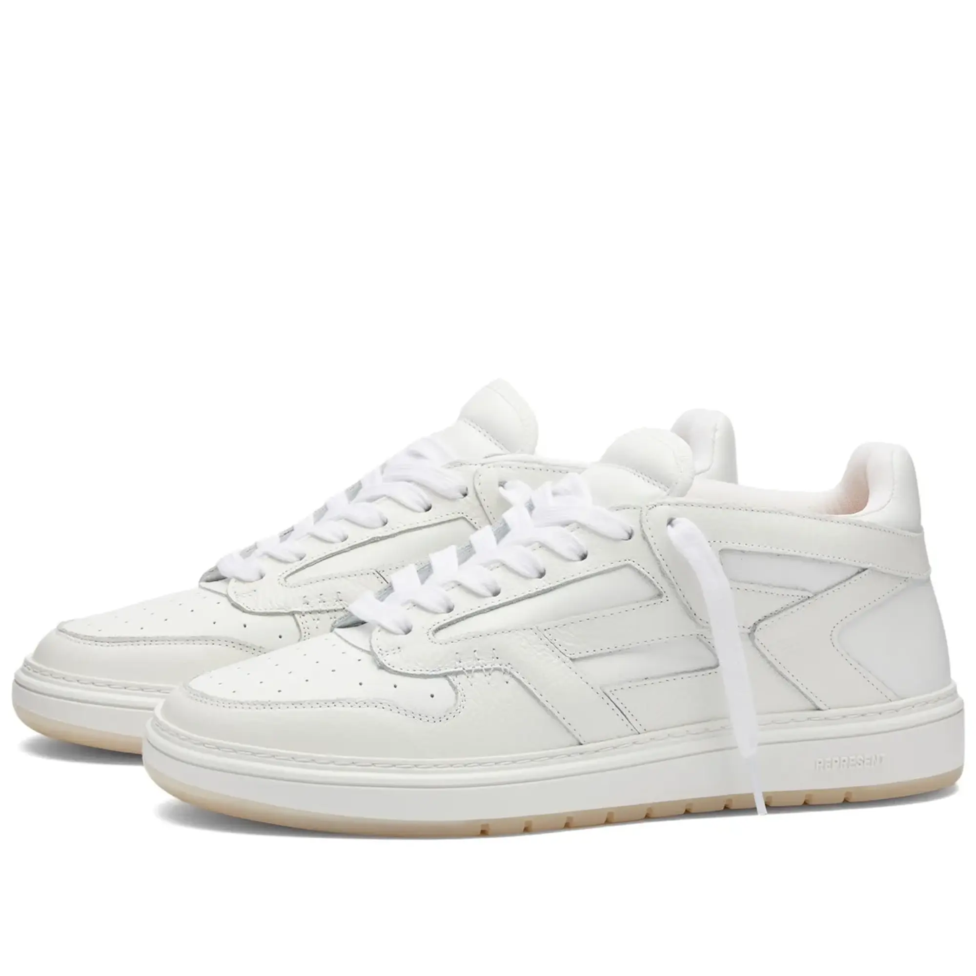 Represent Men's Reptor Low Sneaker Ss Flat White