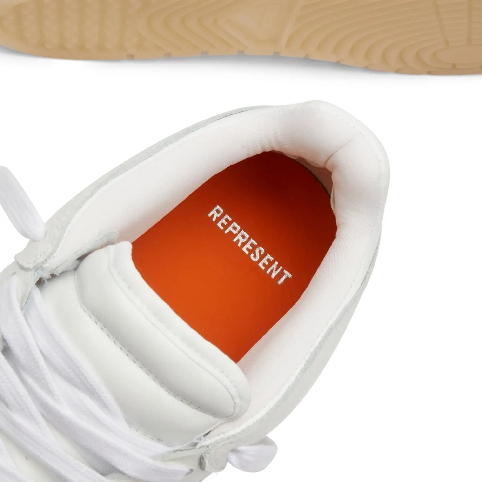 Represent Men's Reptor Low Sneaker Ss Flat White
