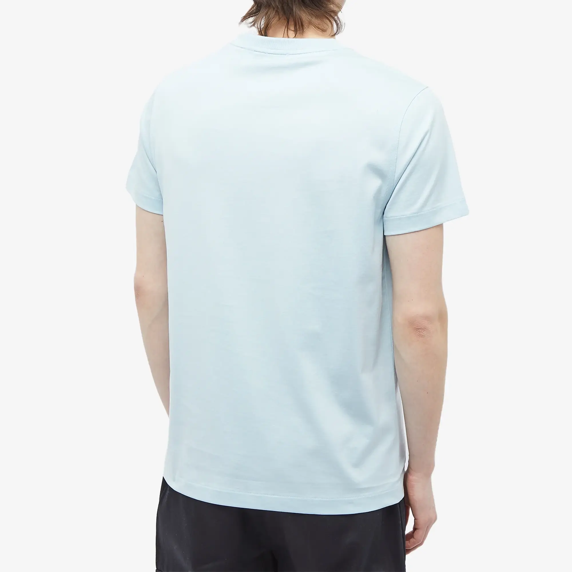 Burberry Men's Parker TB Circle Logo T-Shirt Blue