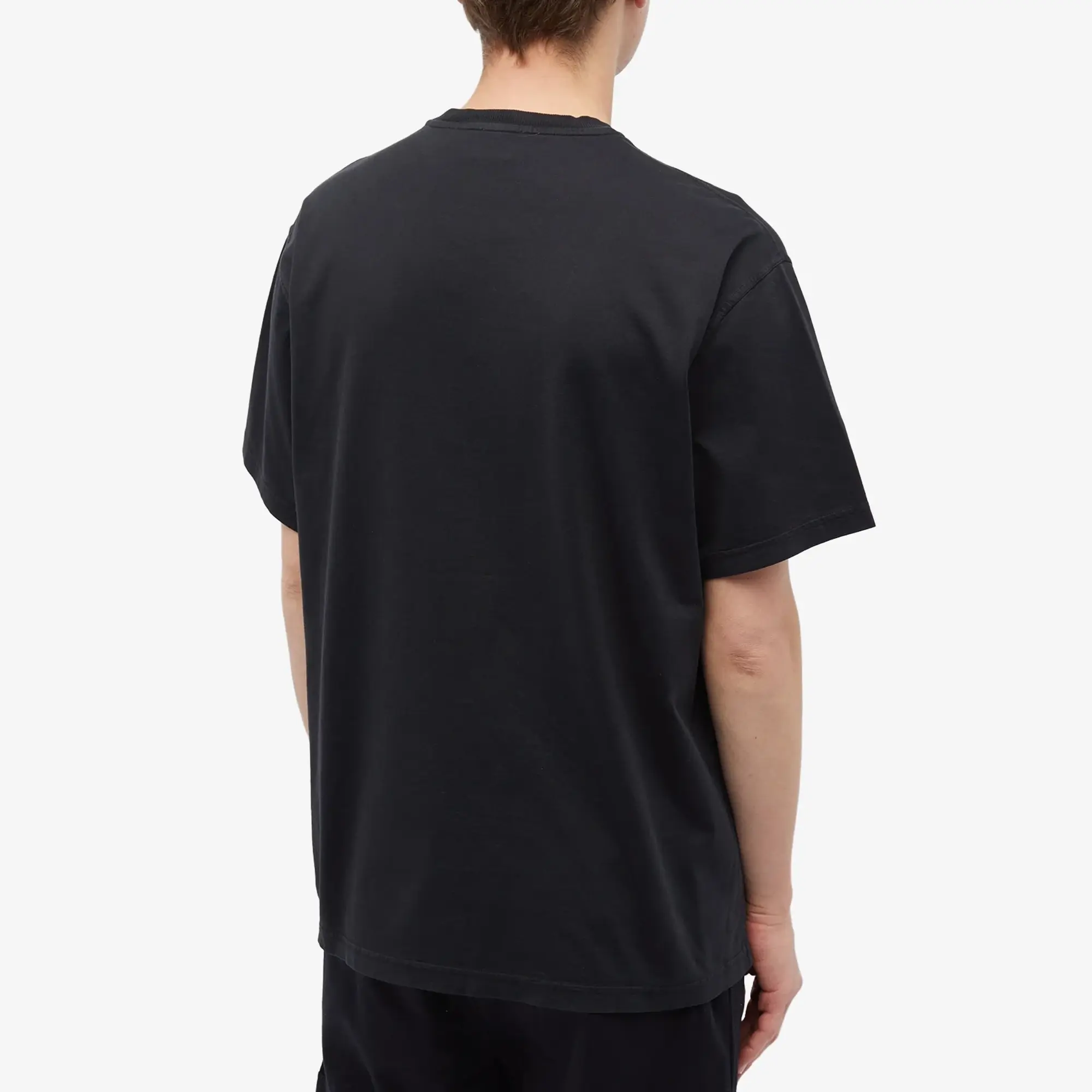 Burberry Men's Ewell Crest Logo Tee Black
