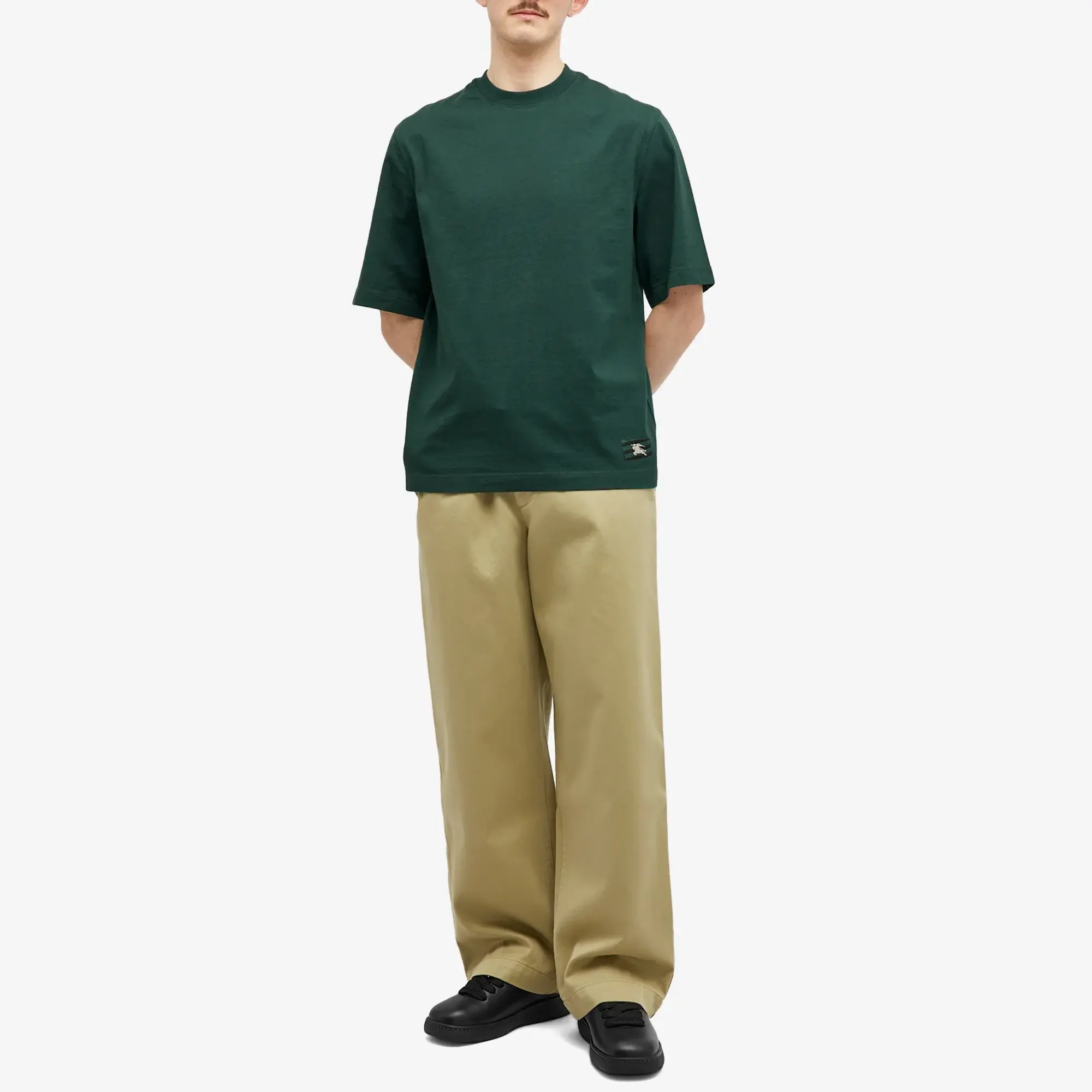 Burberry Men's EKD Label T-Shirt Ivy