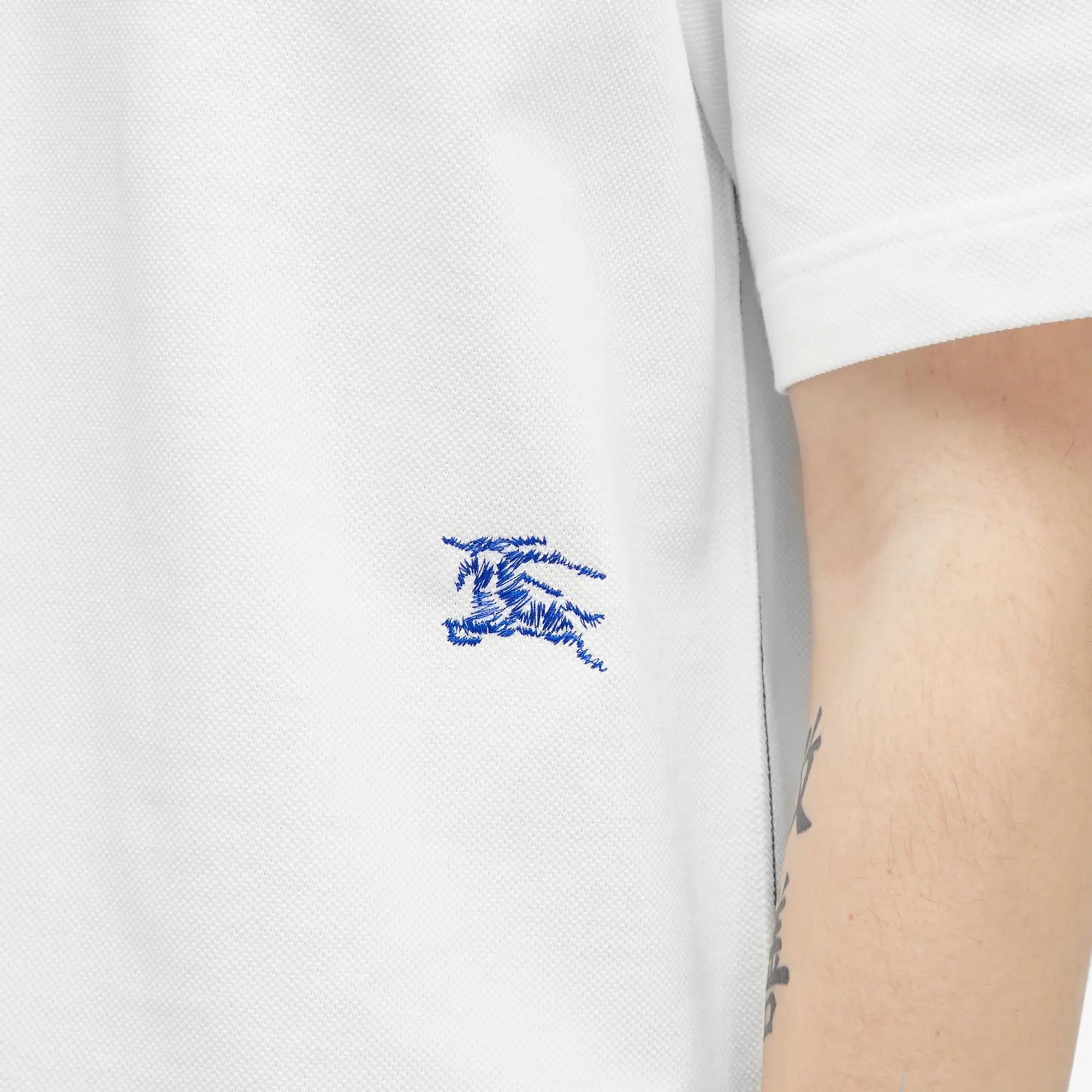 Burberry Men's EKD Logo Polo Rain