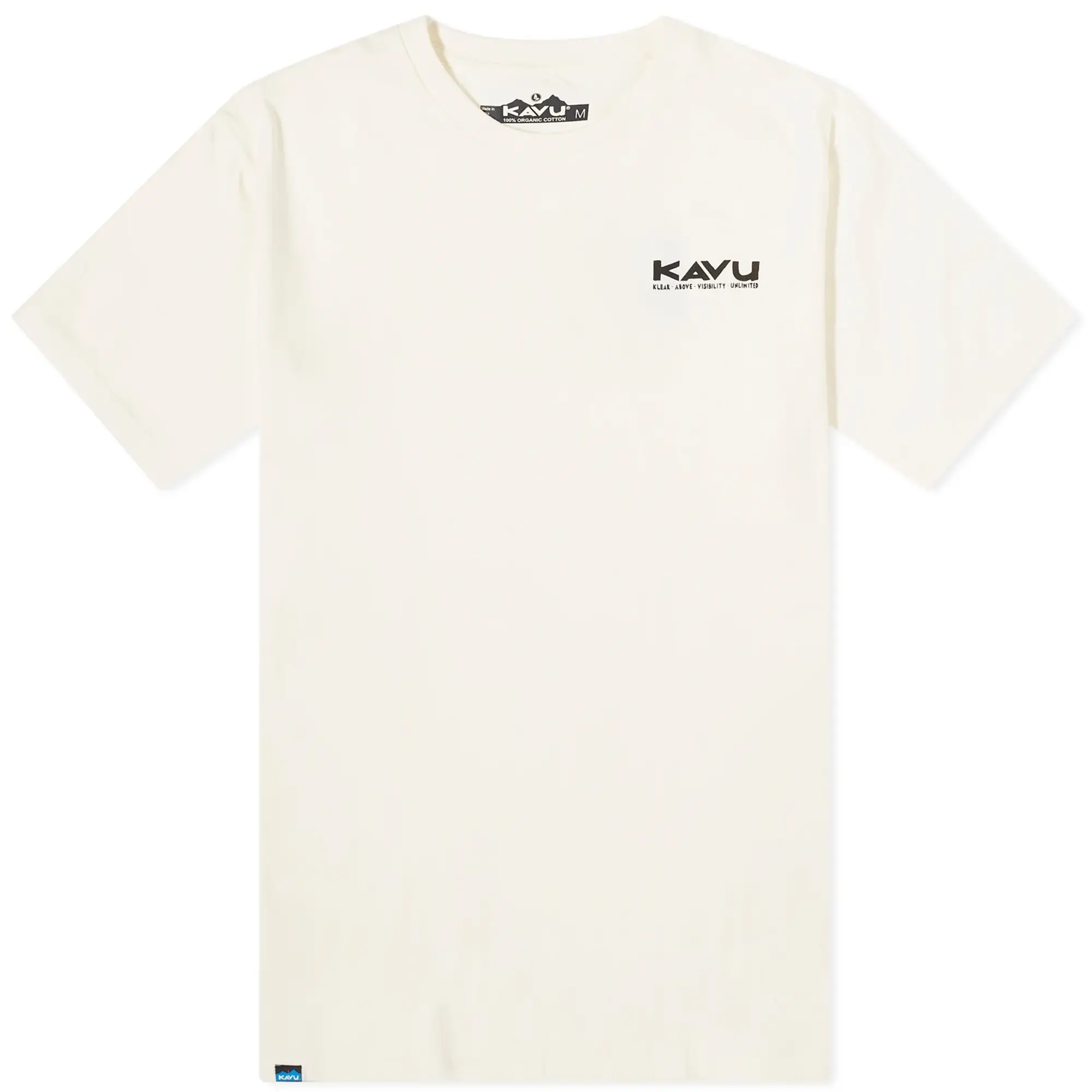 KAVU Men's Klear Above Etch Art T-Shirt Off White