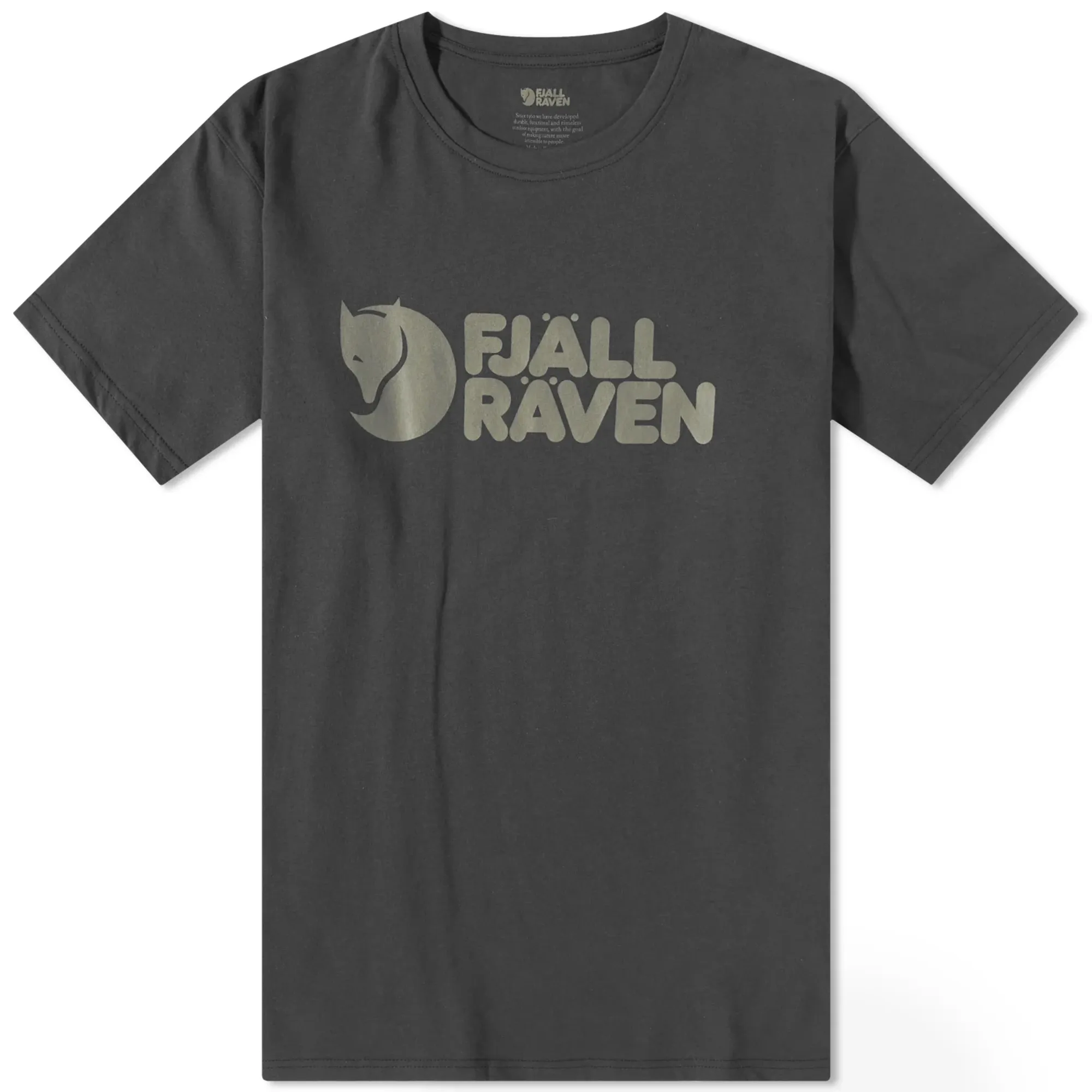 Fjällräven Logo T-Shirt, Black