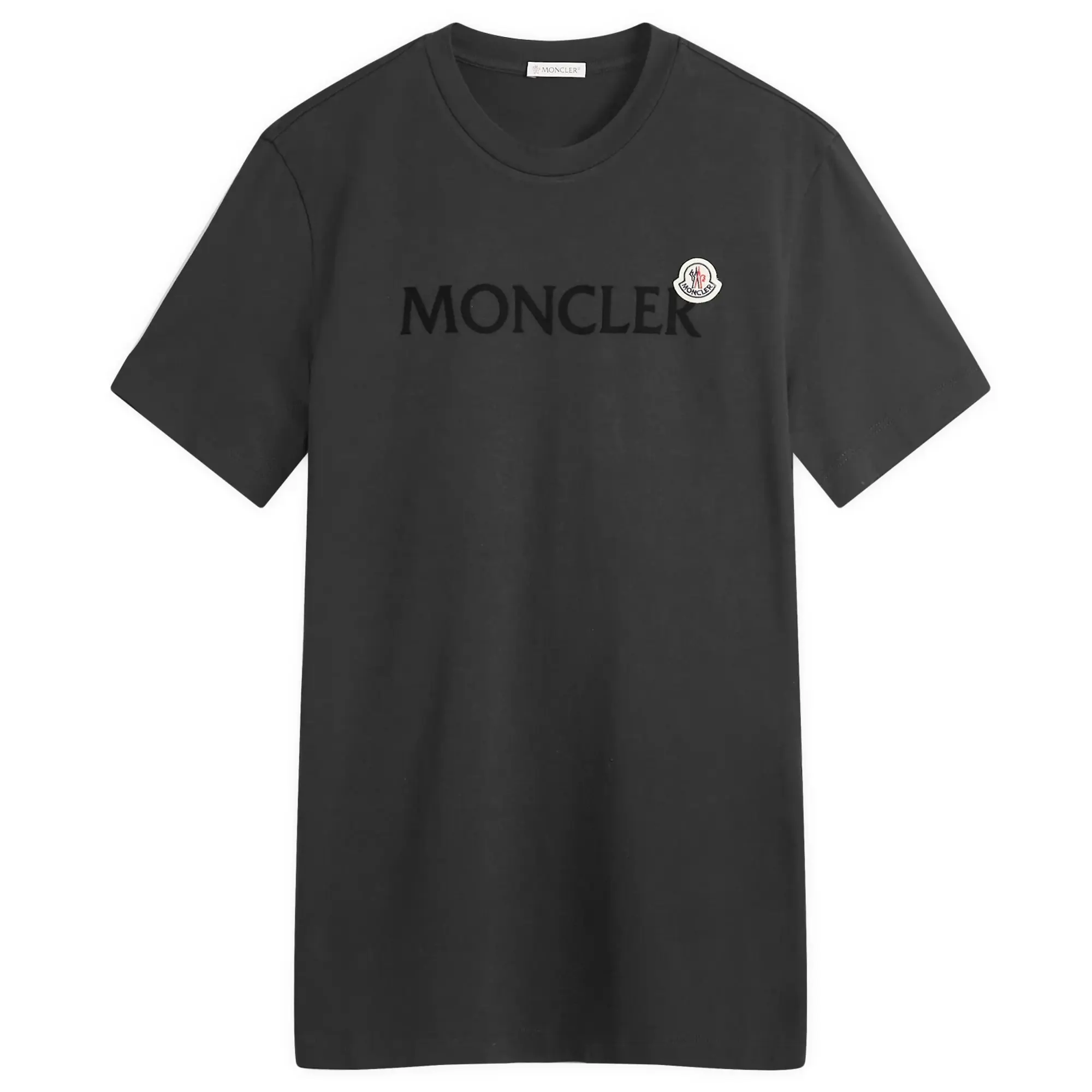 Moncler Men's Varsity Logo T-Shirt Black