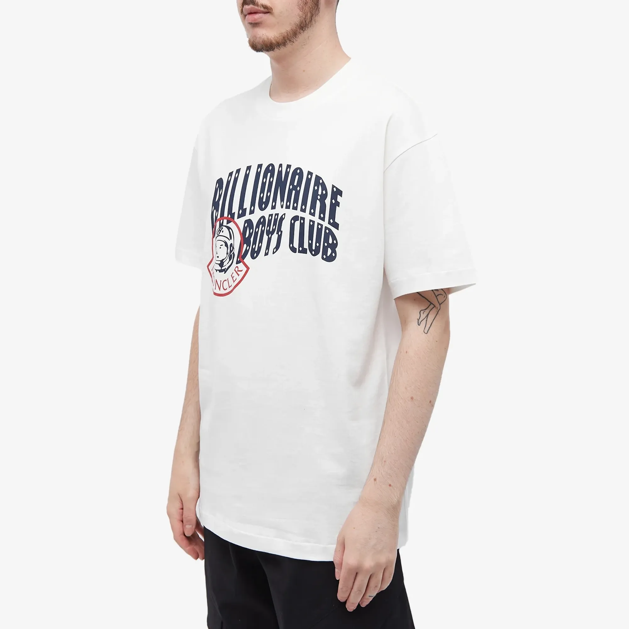 Moncler Men's Genius x BBC T-Shirt White | 8C000-899EQ-01-034