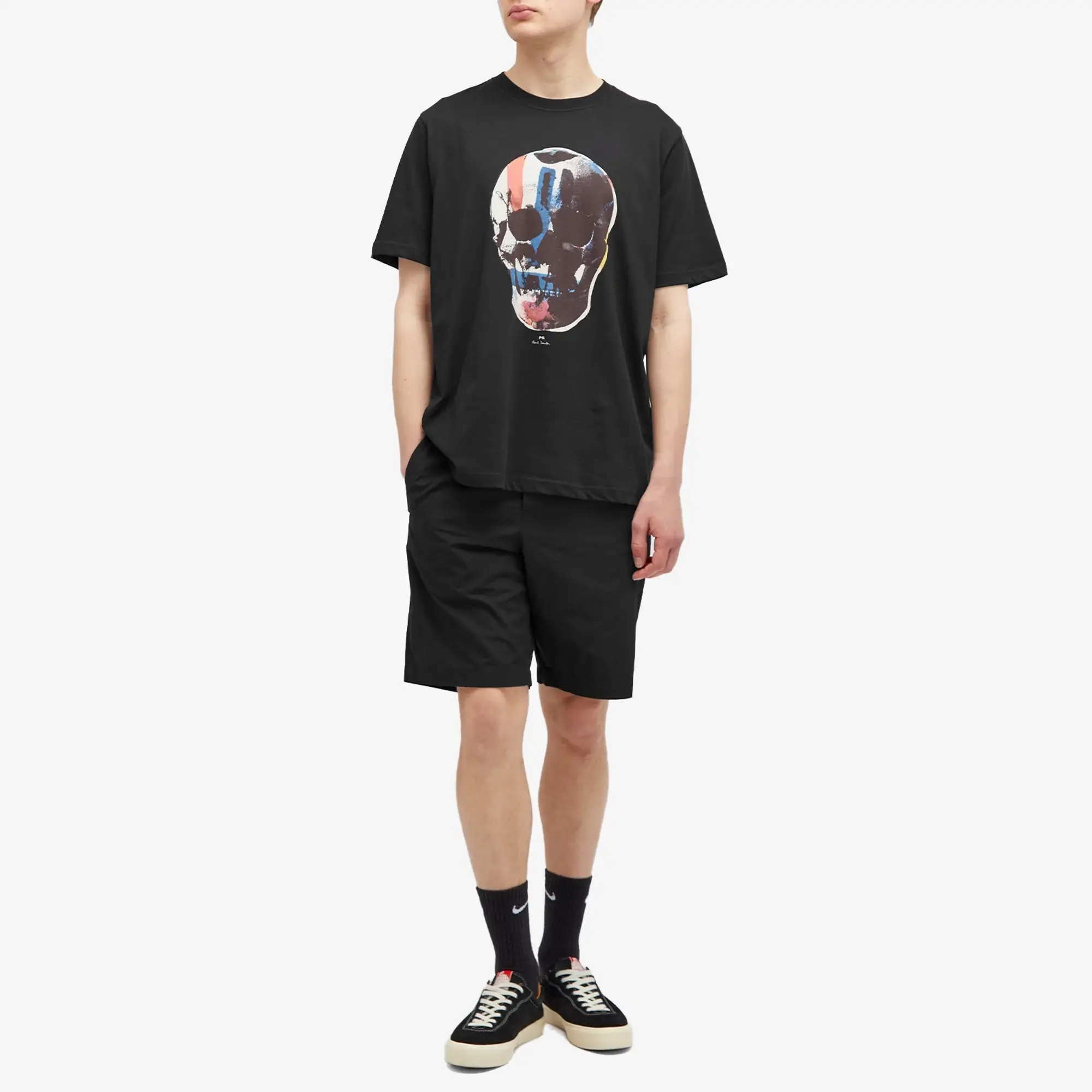 Paul Smith Men's Skull T-Shirt Black