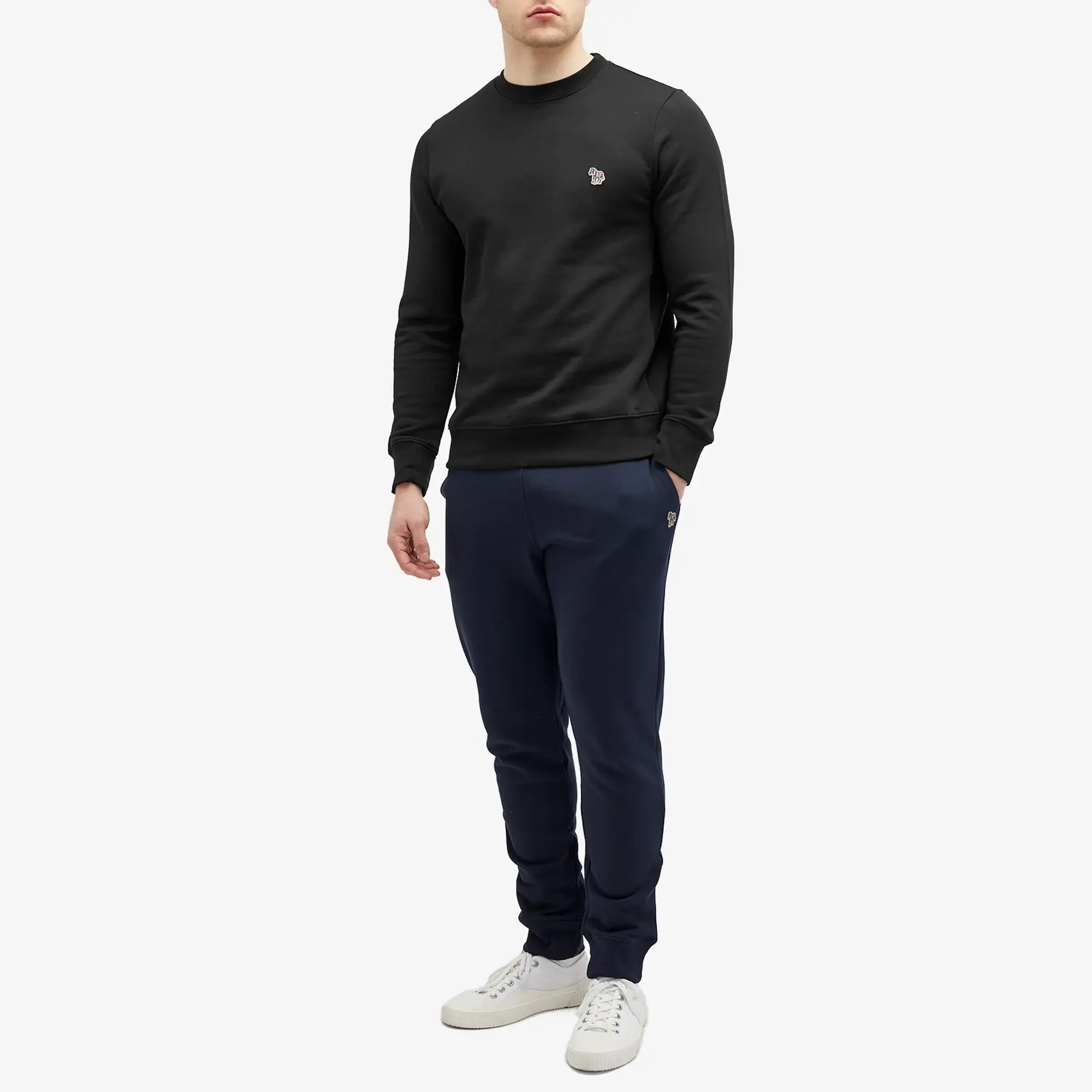 Ps Paul Smith Regular Fit Logo Sweatshirt In Black